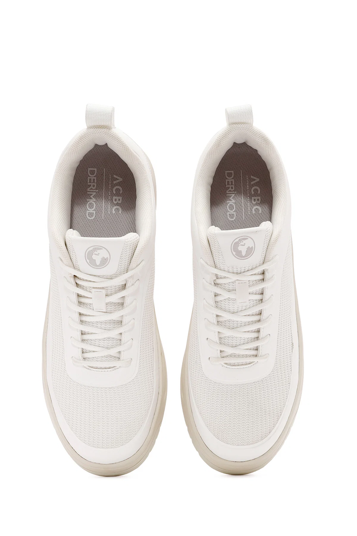 ACBC x Derimod Erkek Beyaz Bağcıklı Sneaker - Image 8
