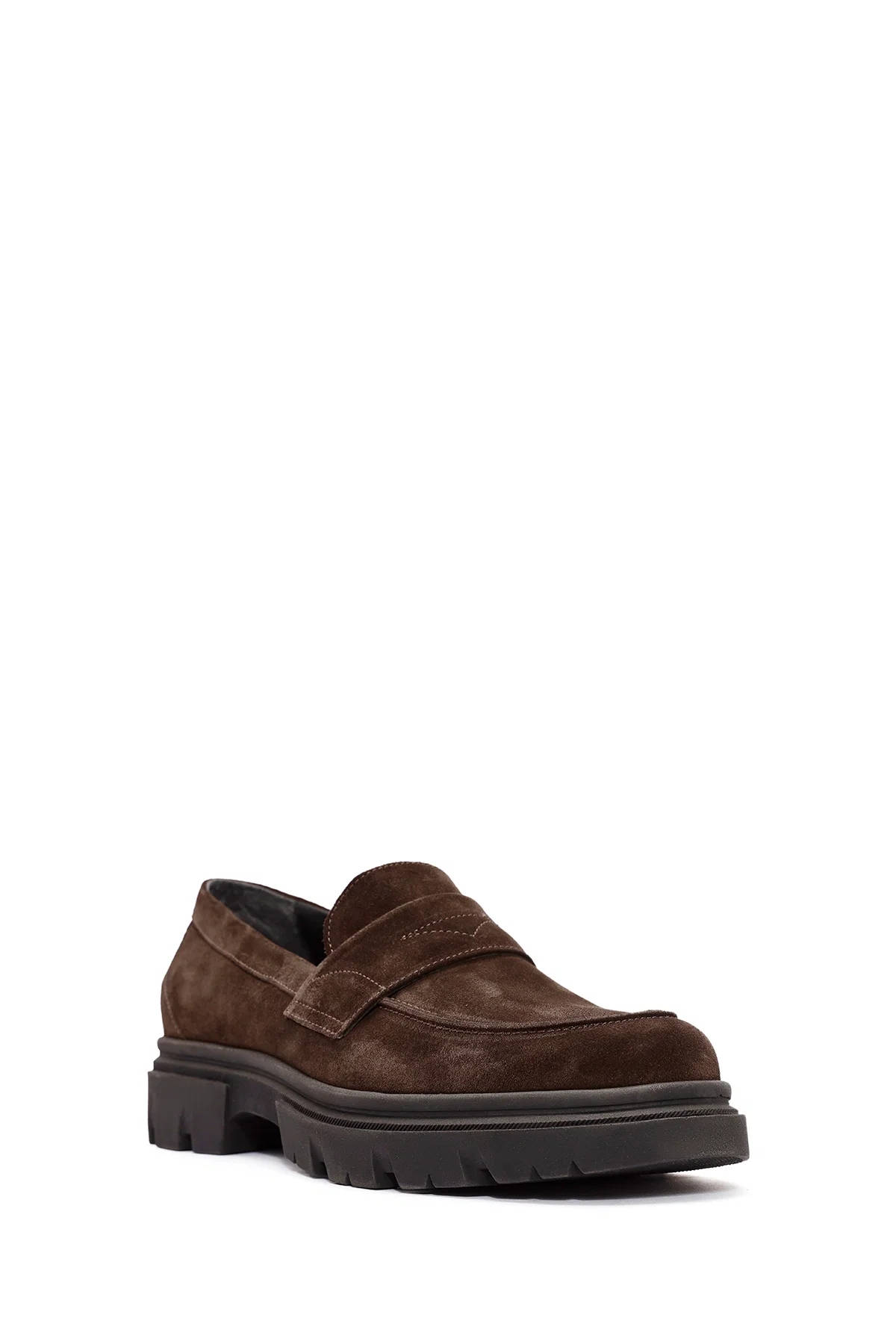 ACBC x Derimod Erkek Kahverengi Süet Deri Maskülen Loafer - Image 6
