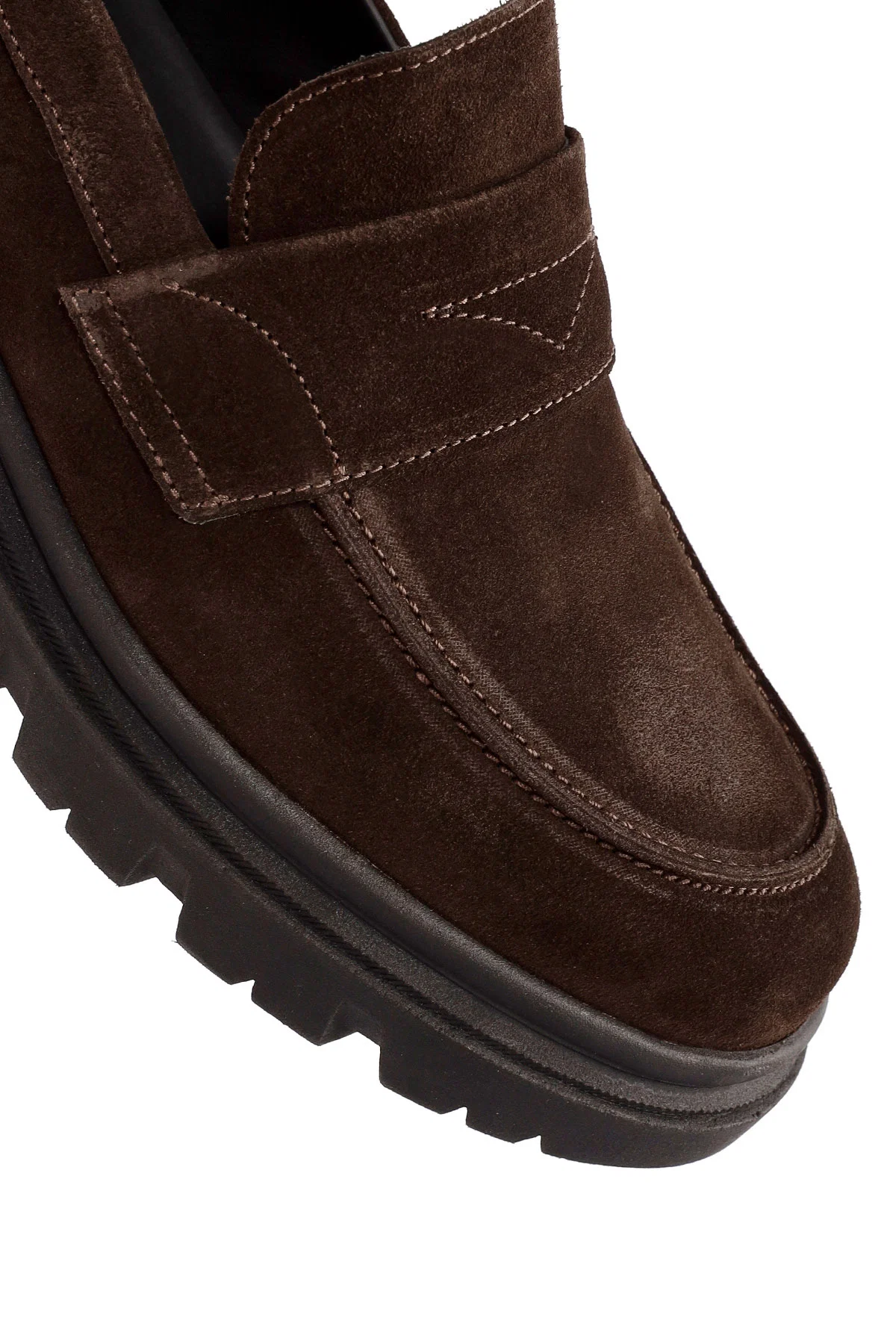 ACBC x Derimod Erkek Kahverengi Süet Deri Maskülen Loafer - Image 9