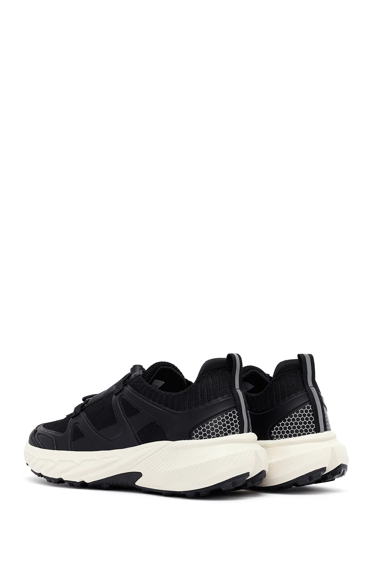 ACBC x Derimod Erkek Siyah Bağcıklı Kalın Tabanlı Kumaş Sneaker - Image 5