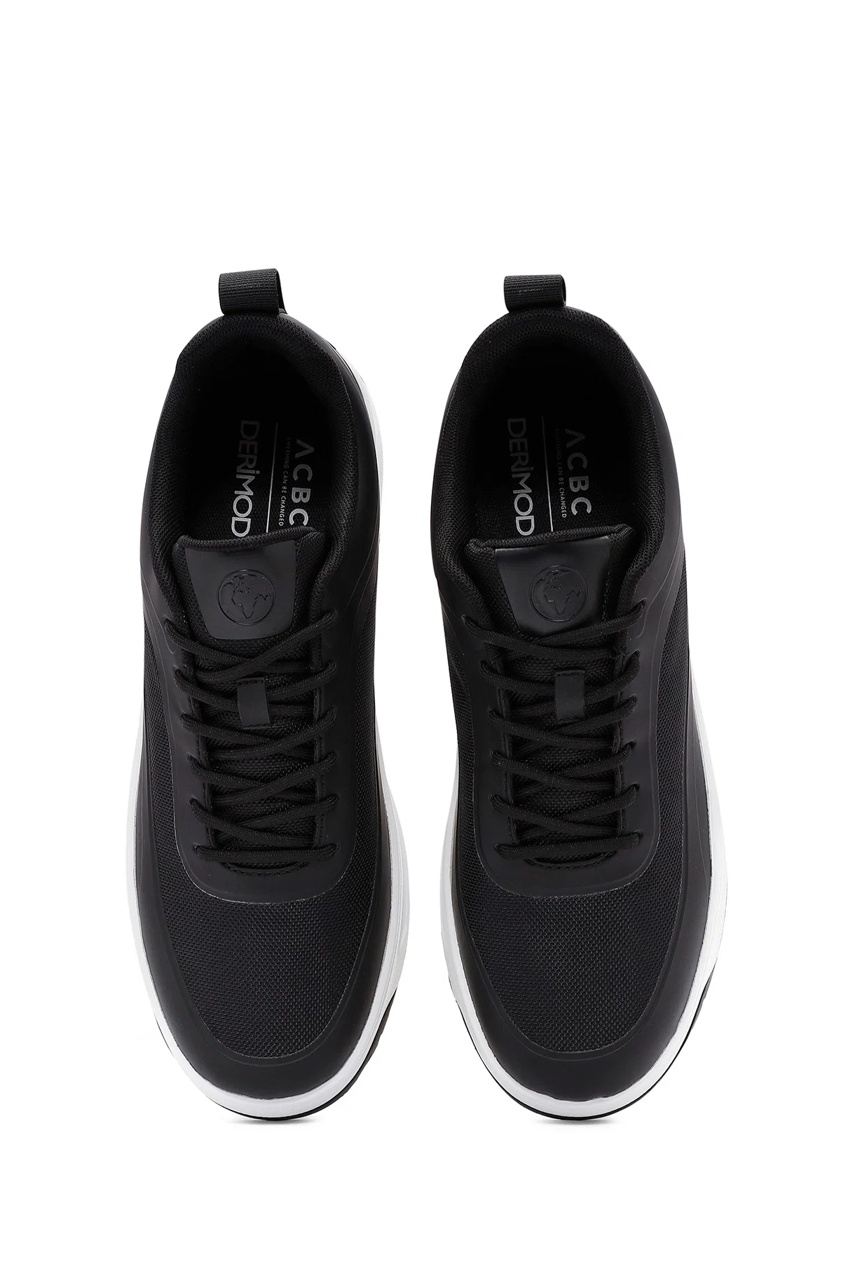 ACBC x Derimod Erkek Siyah Bağcıklı Sneaker - Image 7
