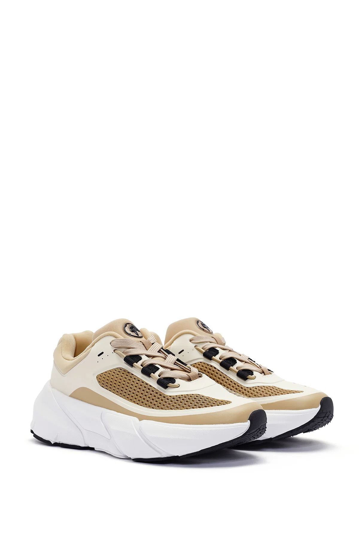 ACBC x Derimod Kadın Bej Bağcıklı Sneaker - Image 3