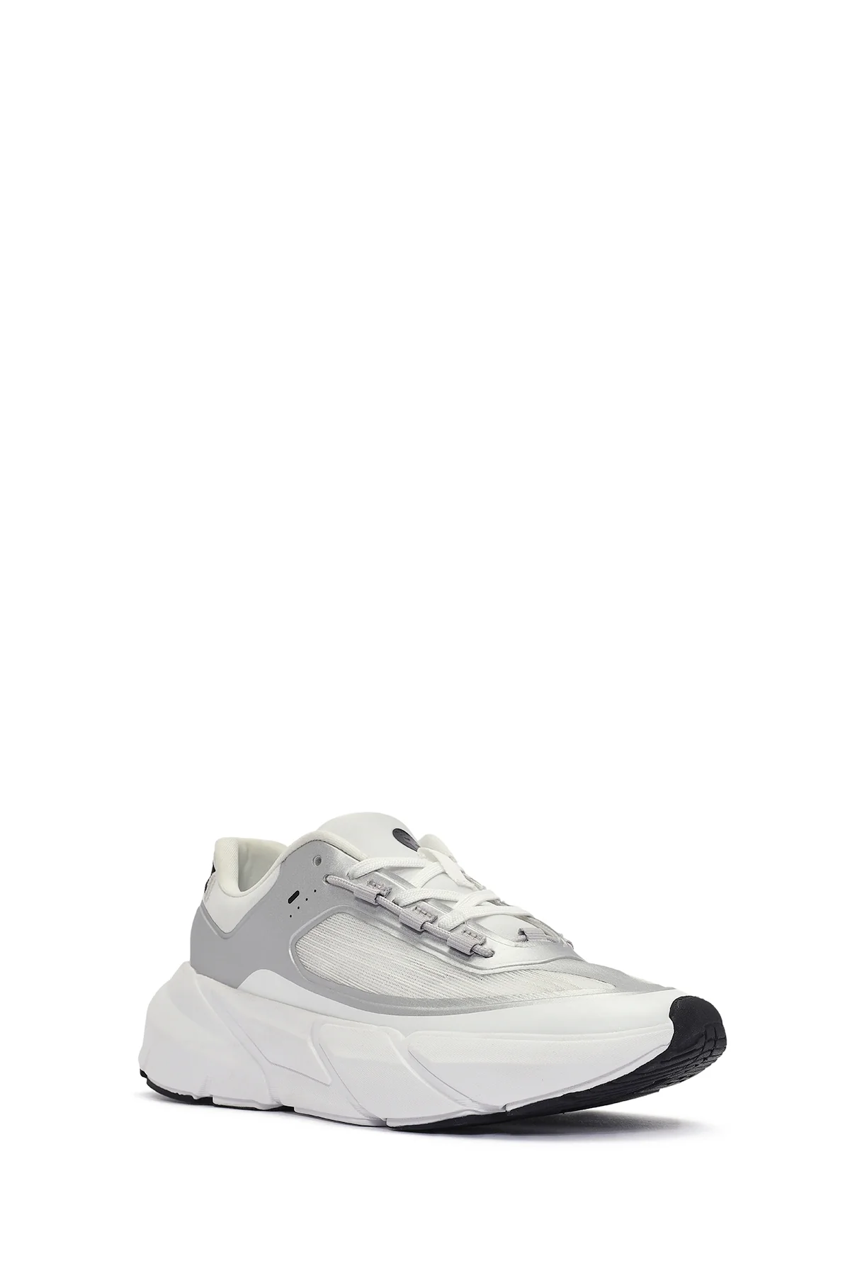 ACBC x DERİMOD Kadın Beyaz Bağcıklı Kalın Tabanlı Sneaker - Image 6