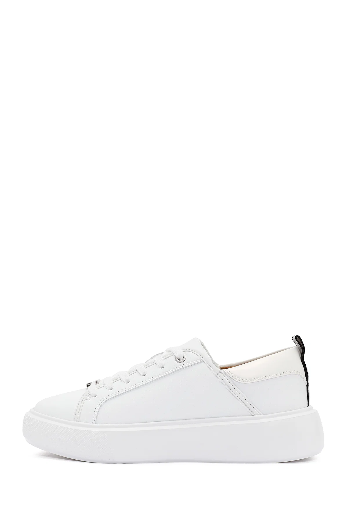ACBC x Derimod Kadın Beyaz Bağcıklı Sneaker - Image 2