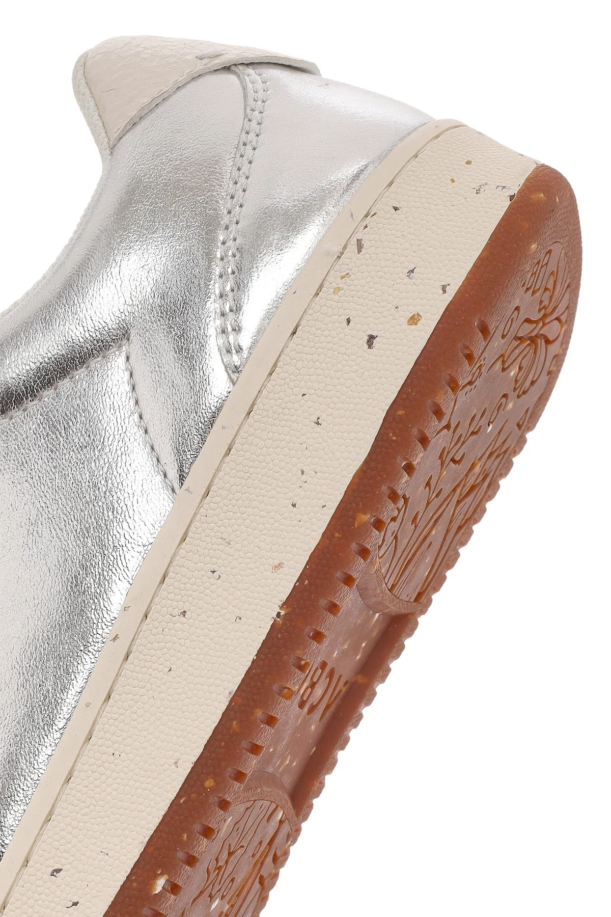 ACBC x Derimod Kadın Gri Metalik Bağcıklı Sneaker - Image 10