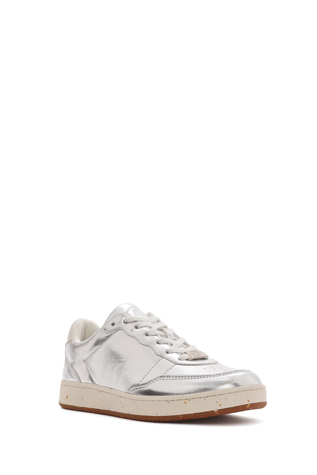 ACBC x Derimod Kadın Gri Metalik Bağcıklı Sneaker - Image 6