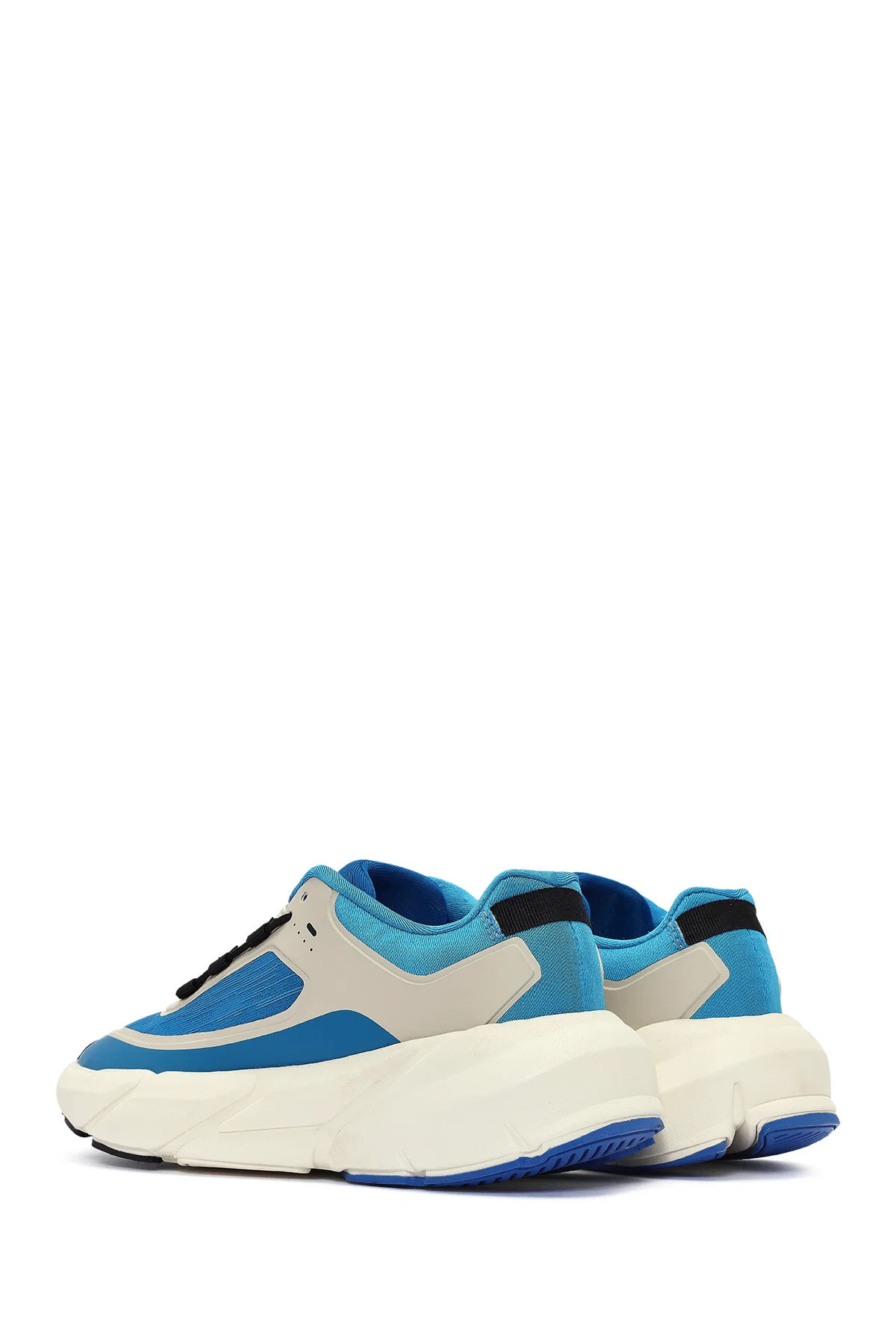 ACBC x DERİMOD Kadın Mavi Bağcıklı Kalın Tabanlı Sneaker - Image 5