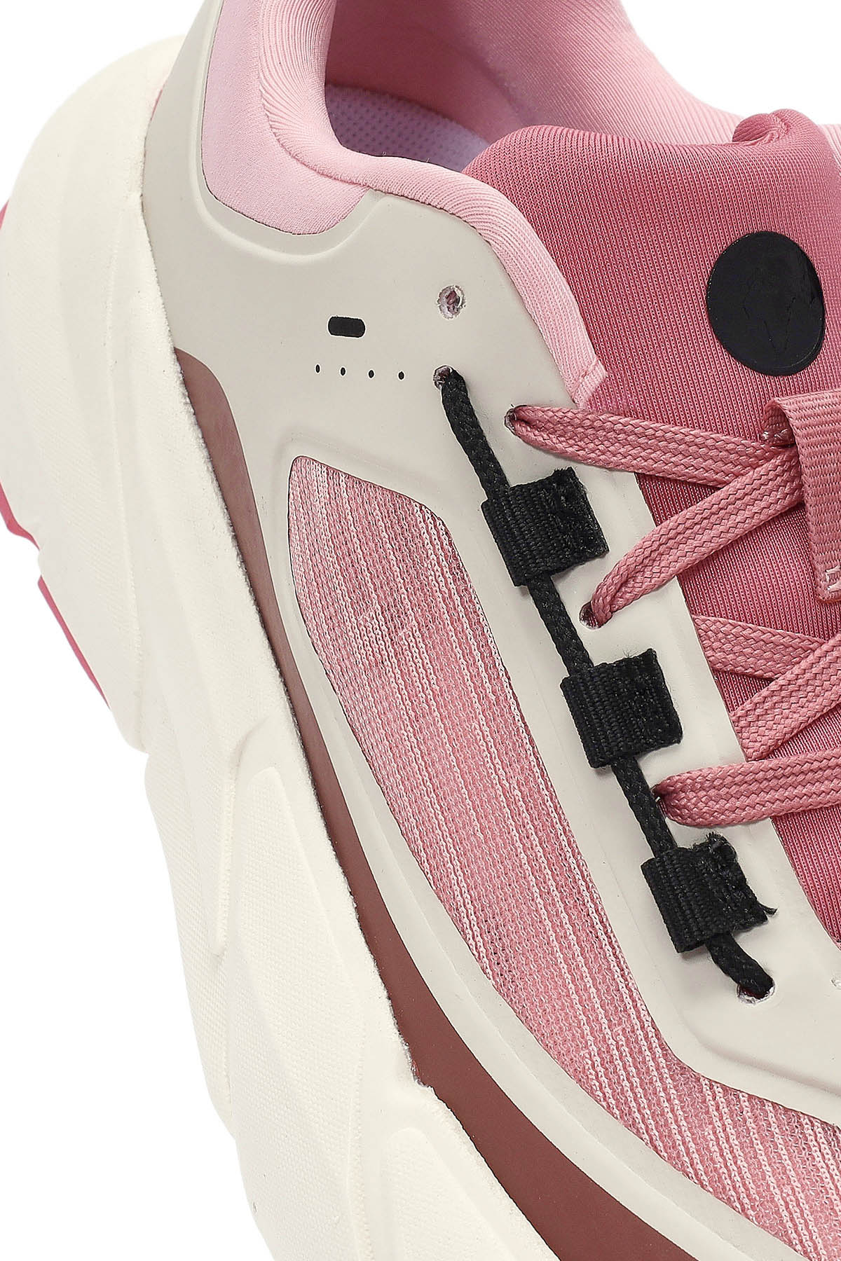 ACBC x DERİMOD Kadın Pembe Bağcıklı Kalın Tabanlı Sneaker - Image 8