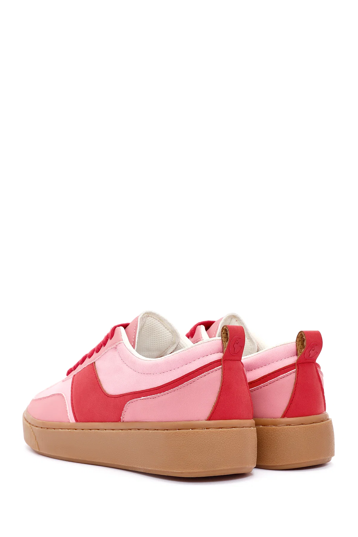 ACBC x Derimod Kadın Pembe Bağcıklı Süet Sneaker - Image 6