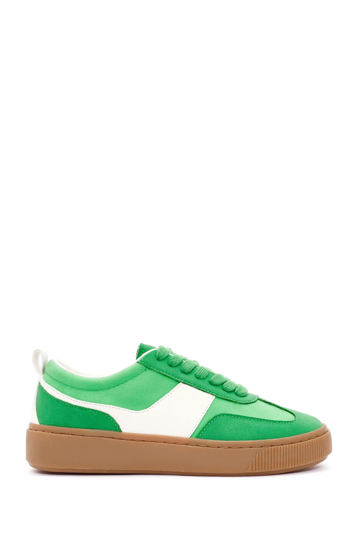 ACBC x Derimod Kadın Yeşil Bağcıklı Süet Sneaker - Image 2