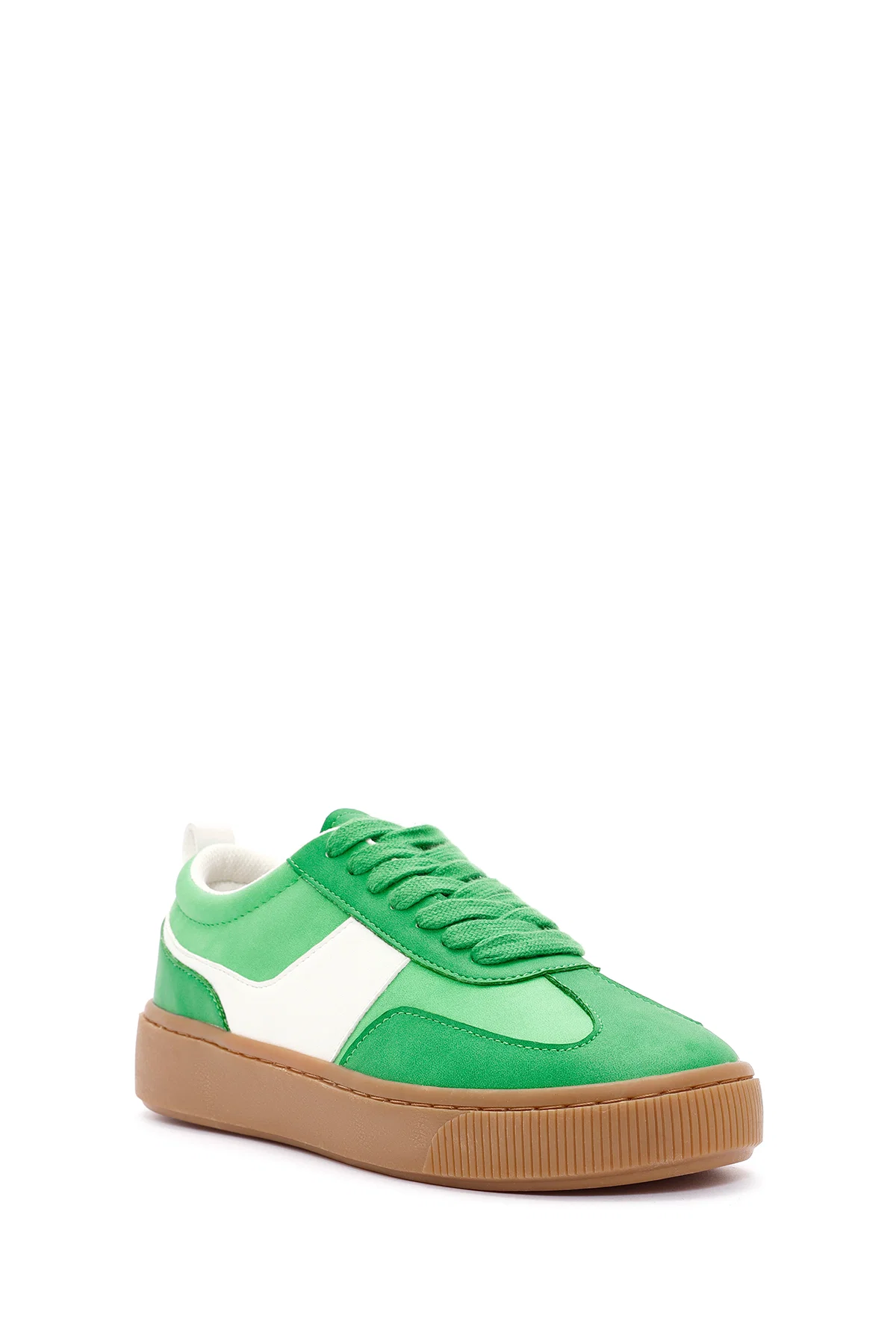 ACBC x Derimod Kadın Yeşil Bağcıklı Süet Sneaker - Image 7