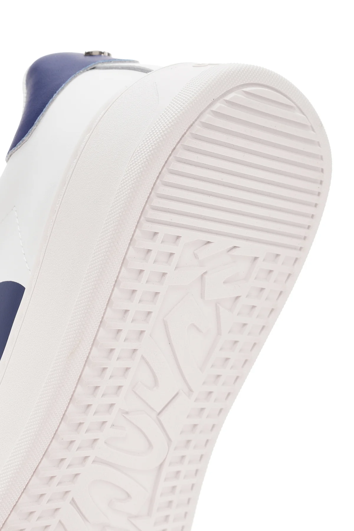 Alberto Guardiani Erkek Beyaz New Era Bağcıklı Deri Sneaker - Image 10