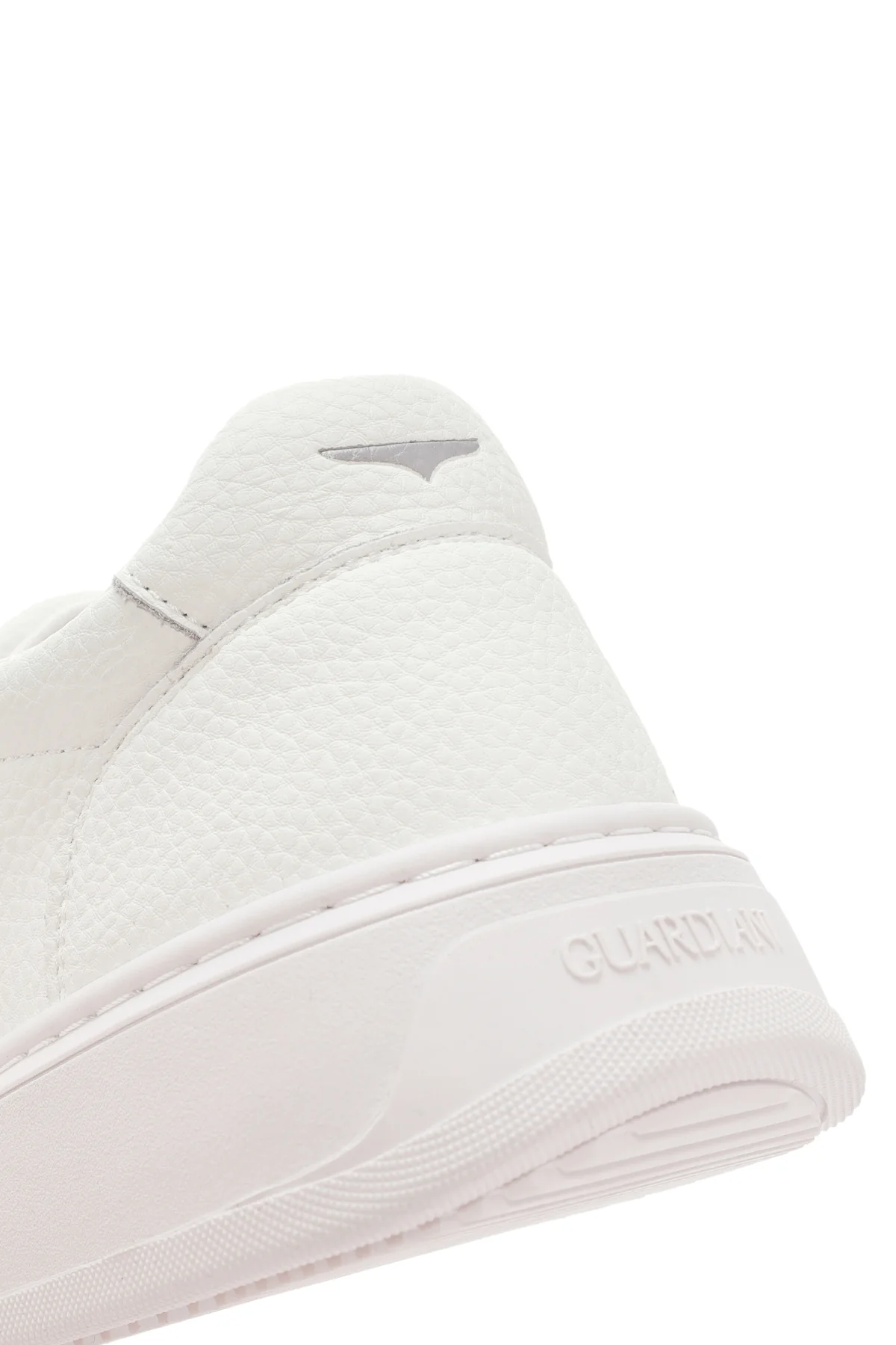 Alberto Guardiani Erkek Beyaz New Era Bağcıklı Deri Sneaker - Image 10