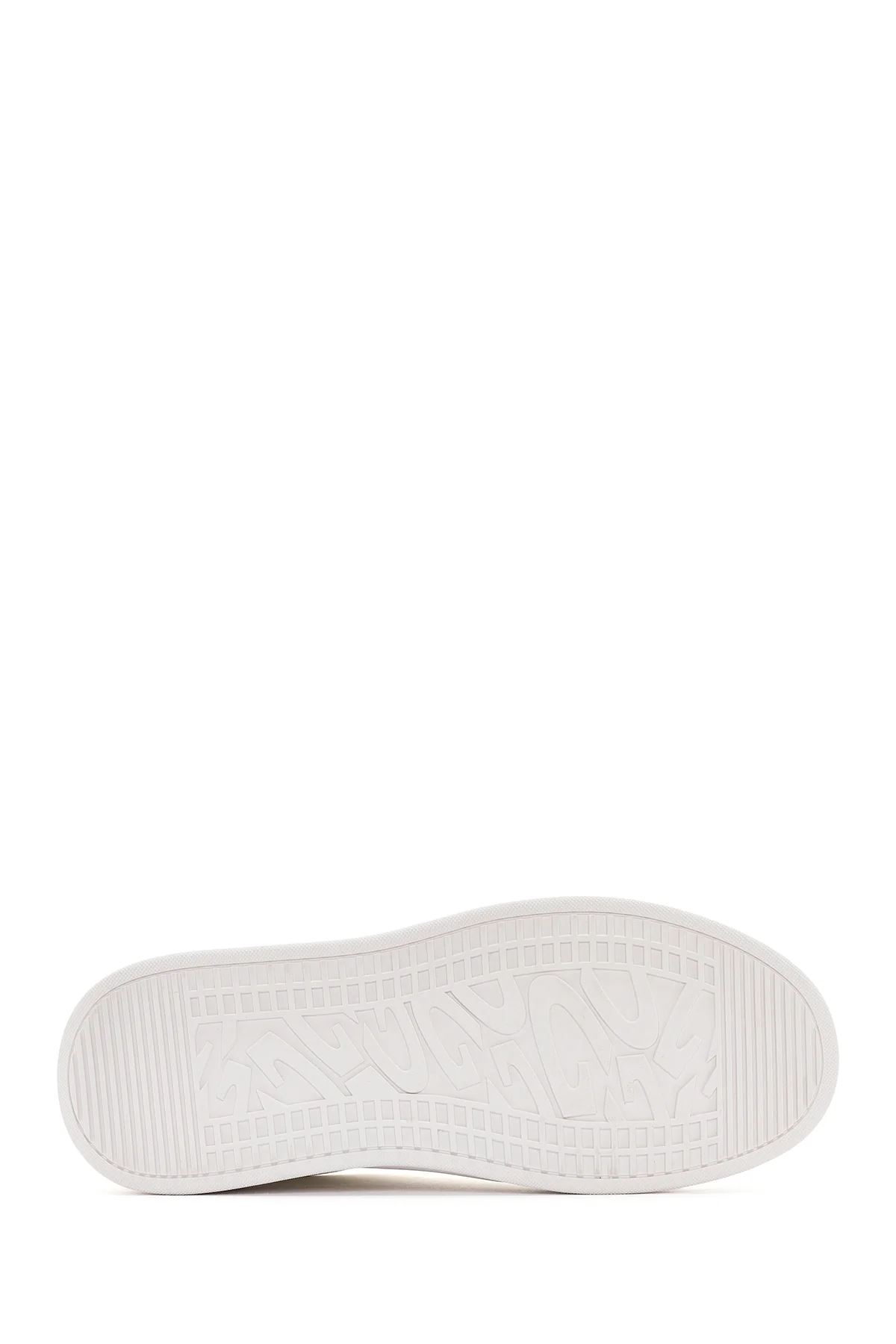Alberto Guardiani Erkek Beyaz New Era Bağcıklı Deri Sneaker - Image 4