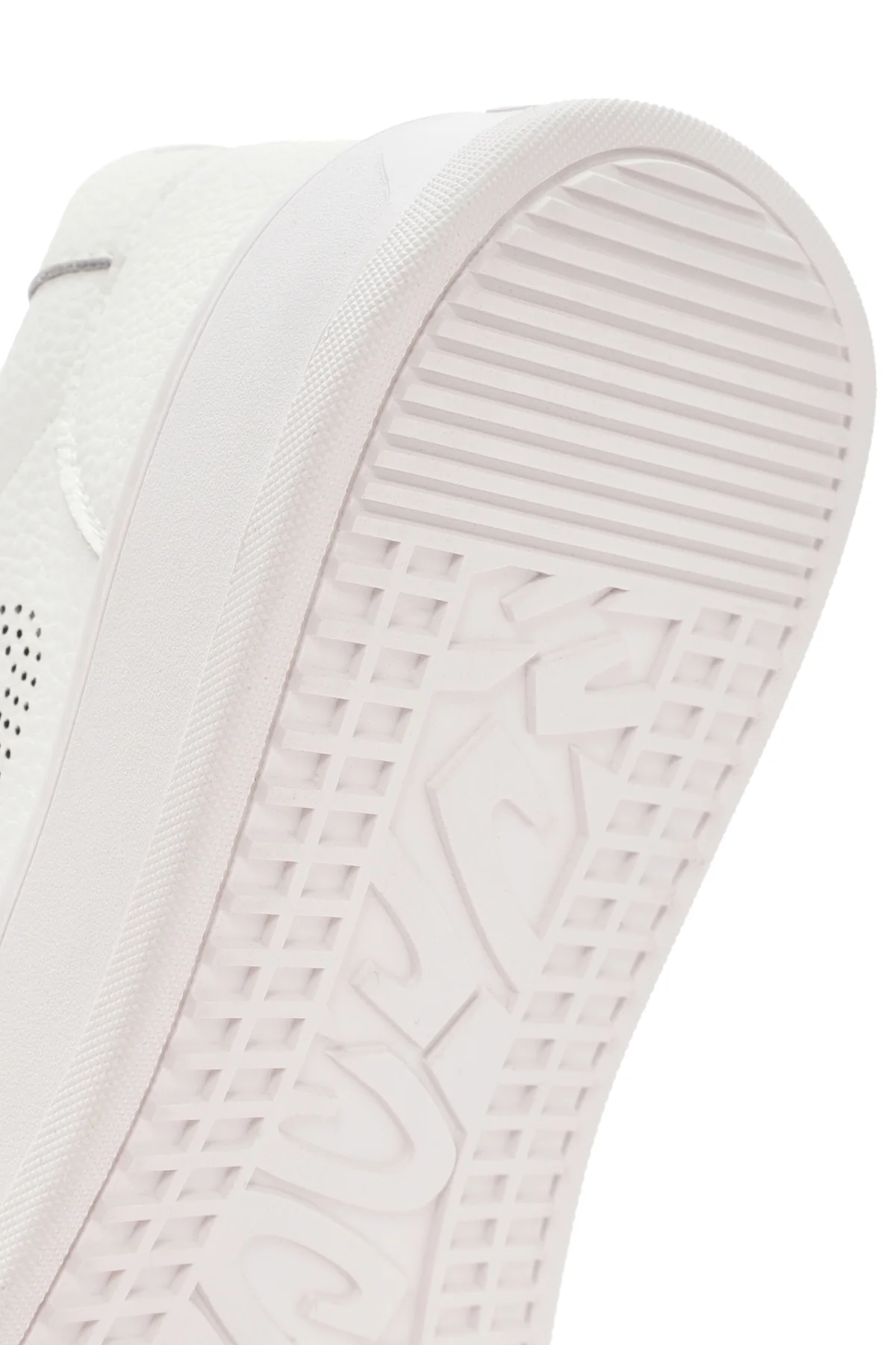 Alberto Guardiani Erkek Beyaz New Era Bağcıklı Deri Sneaker - Image 9