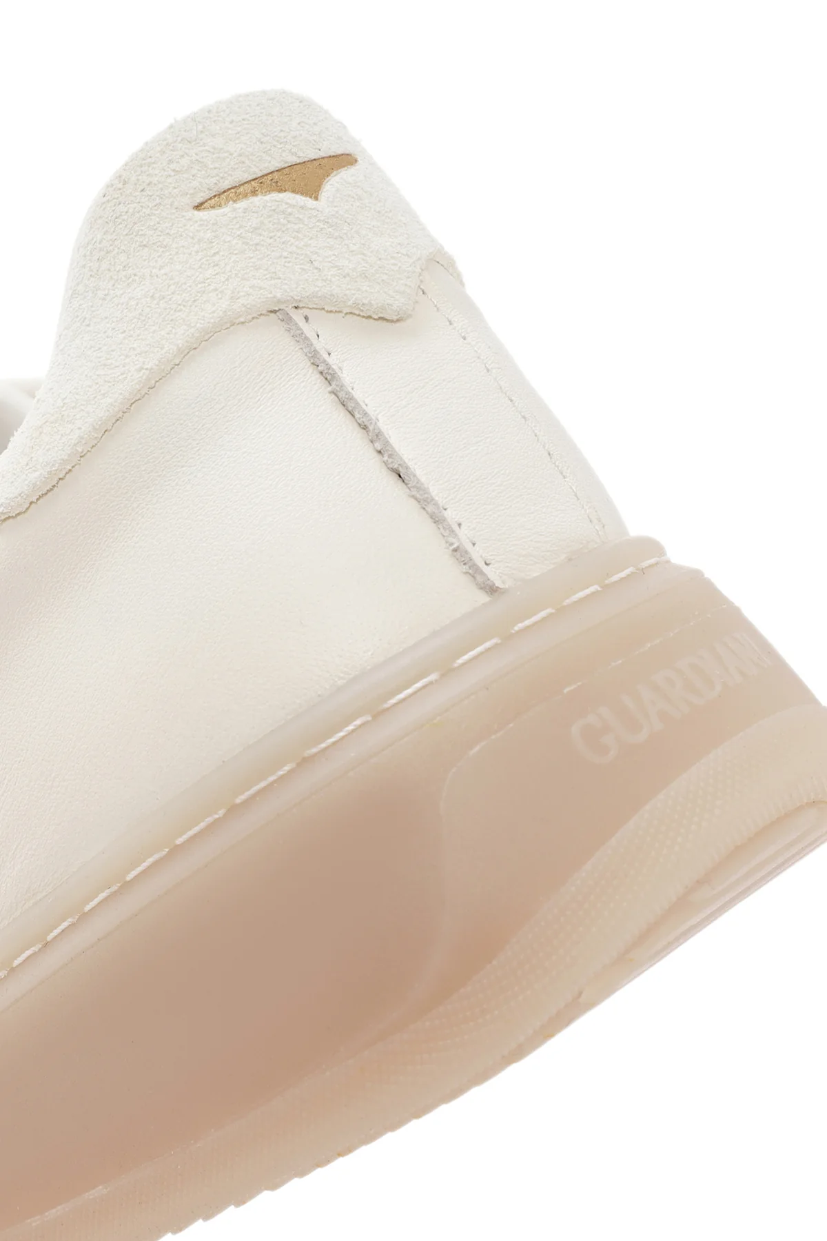 Alberto Guardiani Erkek Beyaz New Era Bağcıklı Deri Sneaker - Image 10