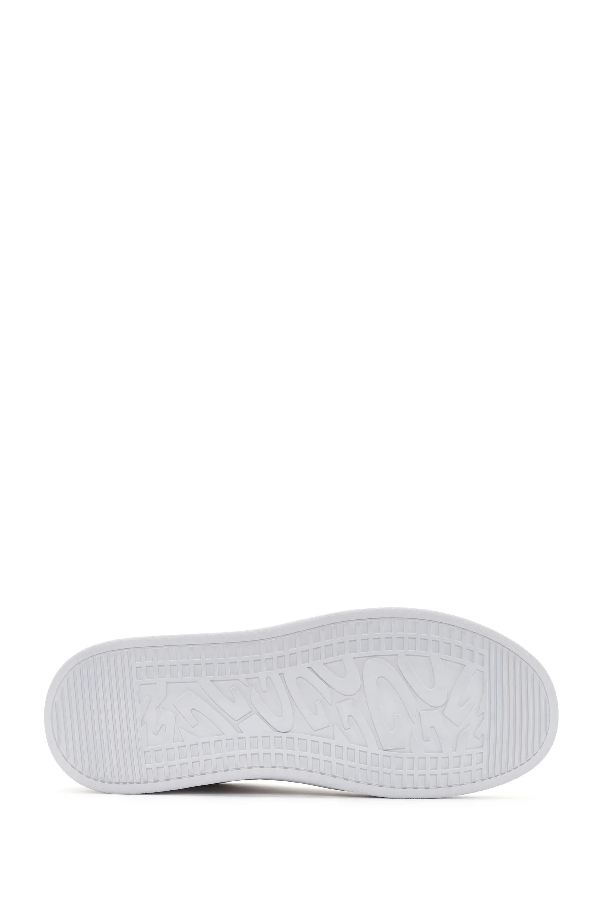 Alberto Guardiani Erkek Beyaz New Era Kalın Tabanlı Deri Sneaker - Image 4