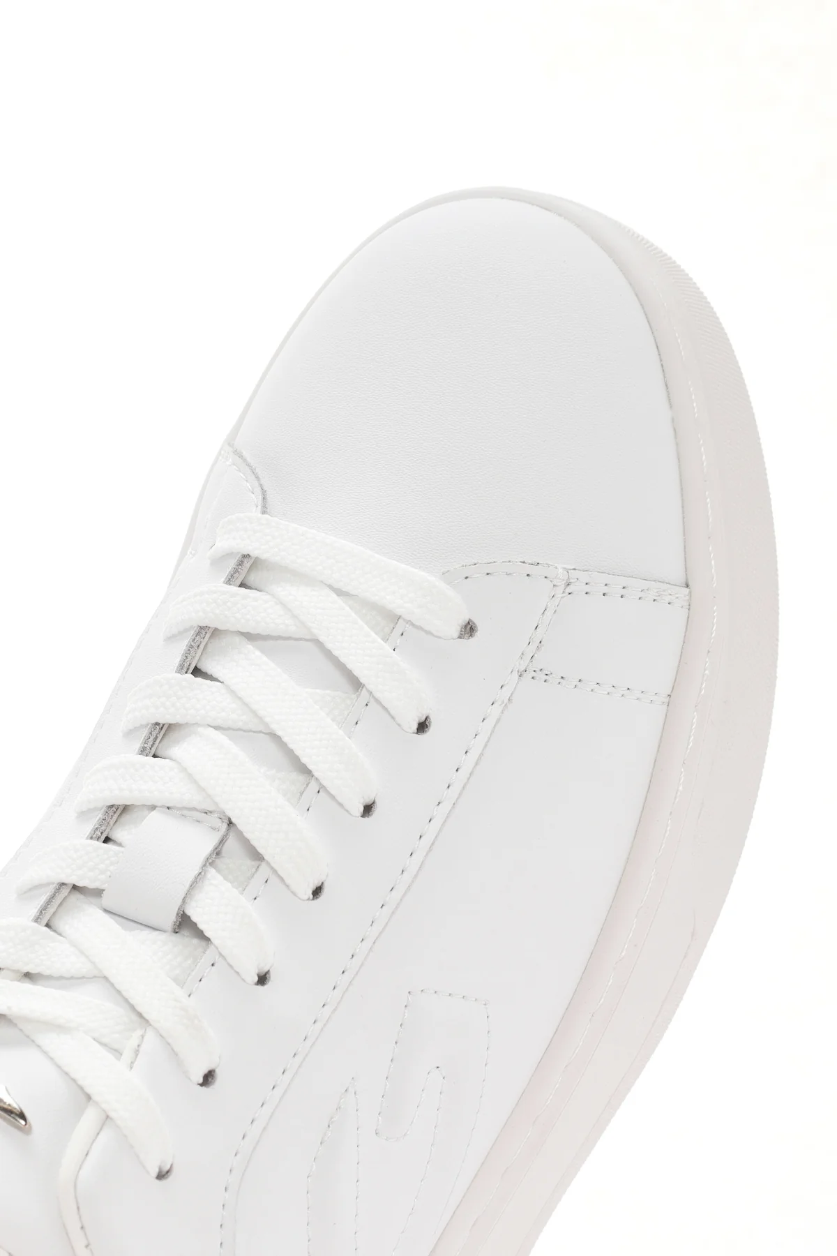 Alberto Guardiani Erkek Beyaz Winner Deri Sneaker - Image 12