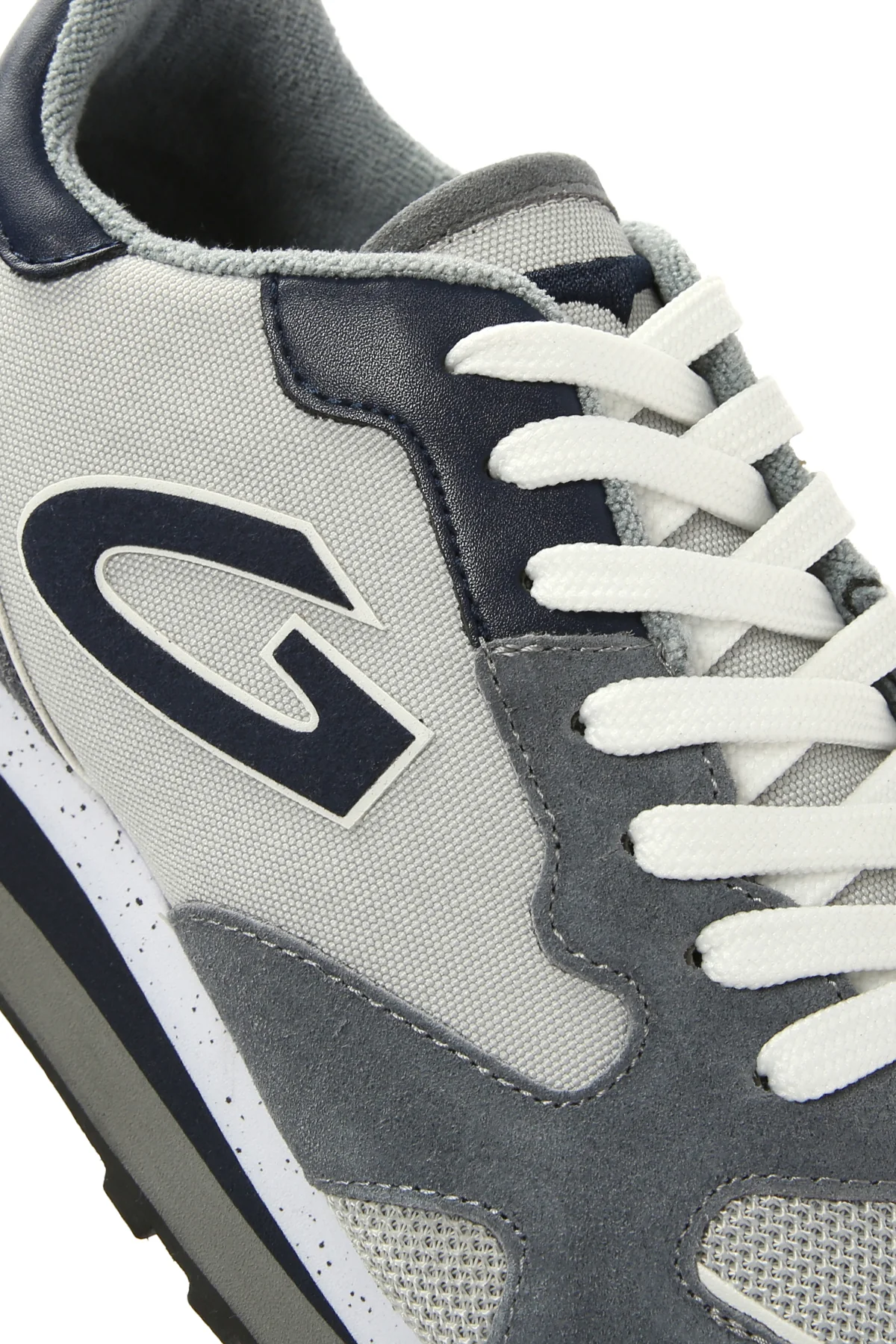 Alberto Guardiani Erkek Gri Siyah Wen Kalın Tabanlı Sneaker - Image 11