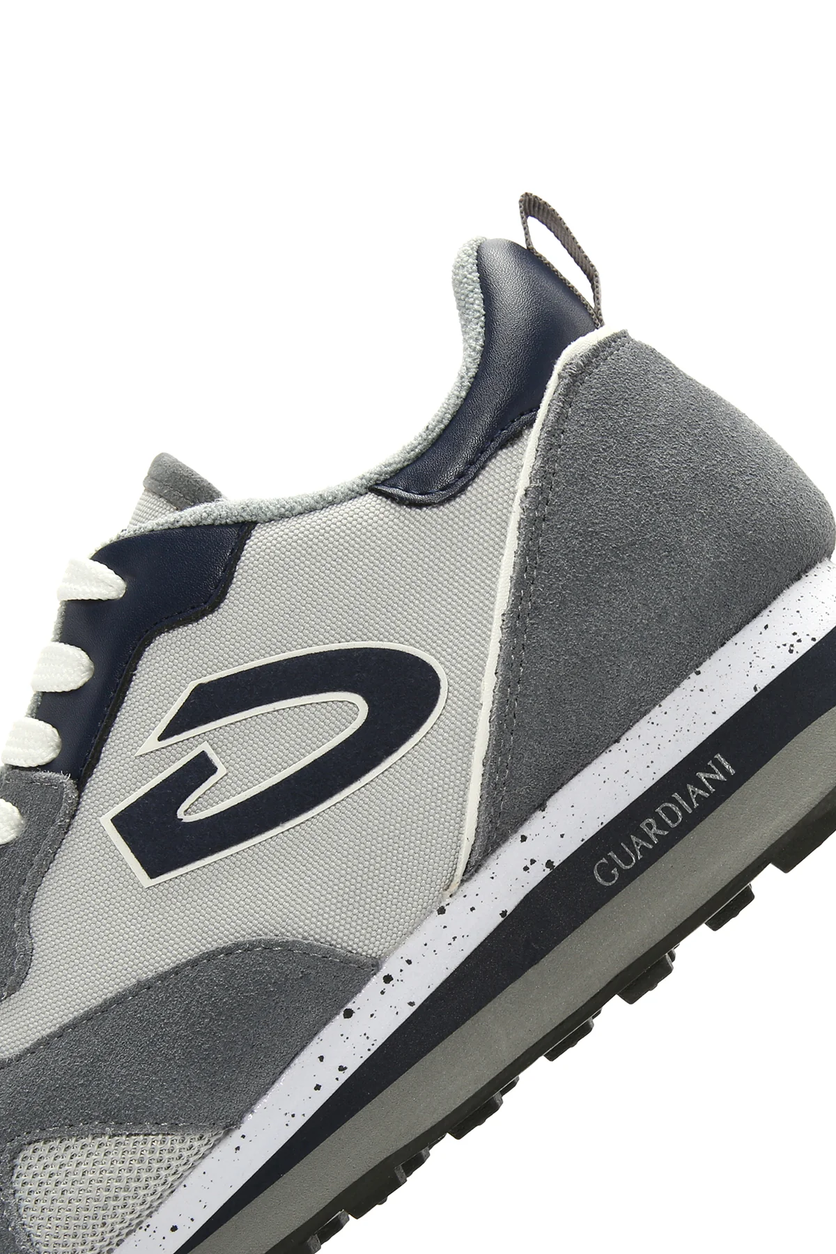 Alberto Guardiani Erkek Gri Siyah Wen Kalın Tabanlı Sneaker - Image 7