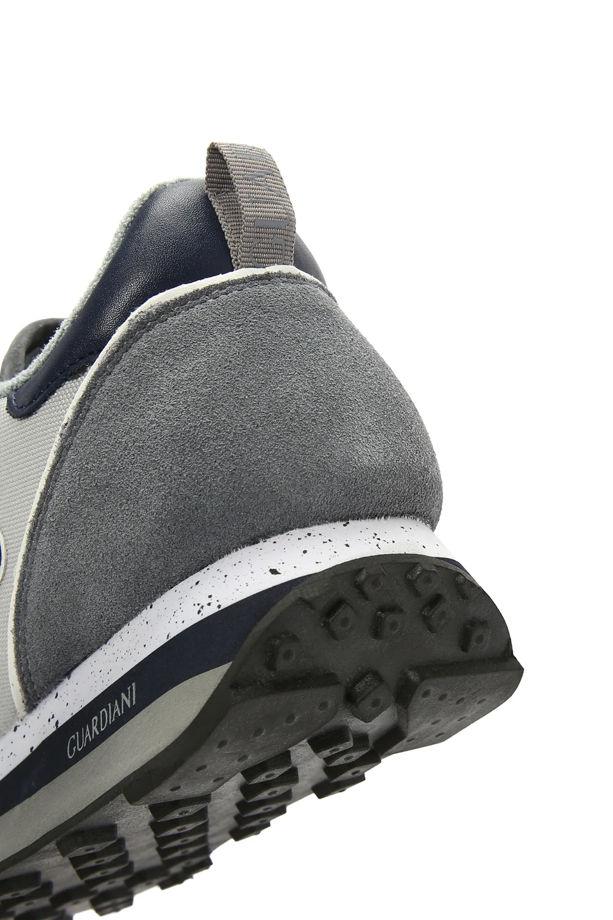 Alberto Guardiani Erkek Gri Siyah Wen Kalın Tabanlı Sneaker - Image 9