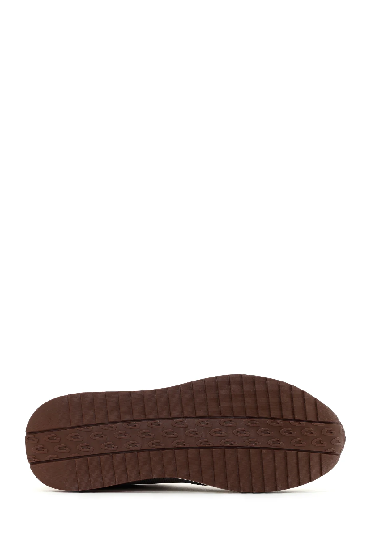 Alberto Guardiani Erkek Vizon Winner Kalın Tabanlı Deri Sneaker - Image 4