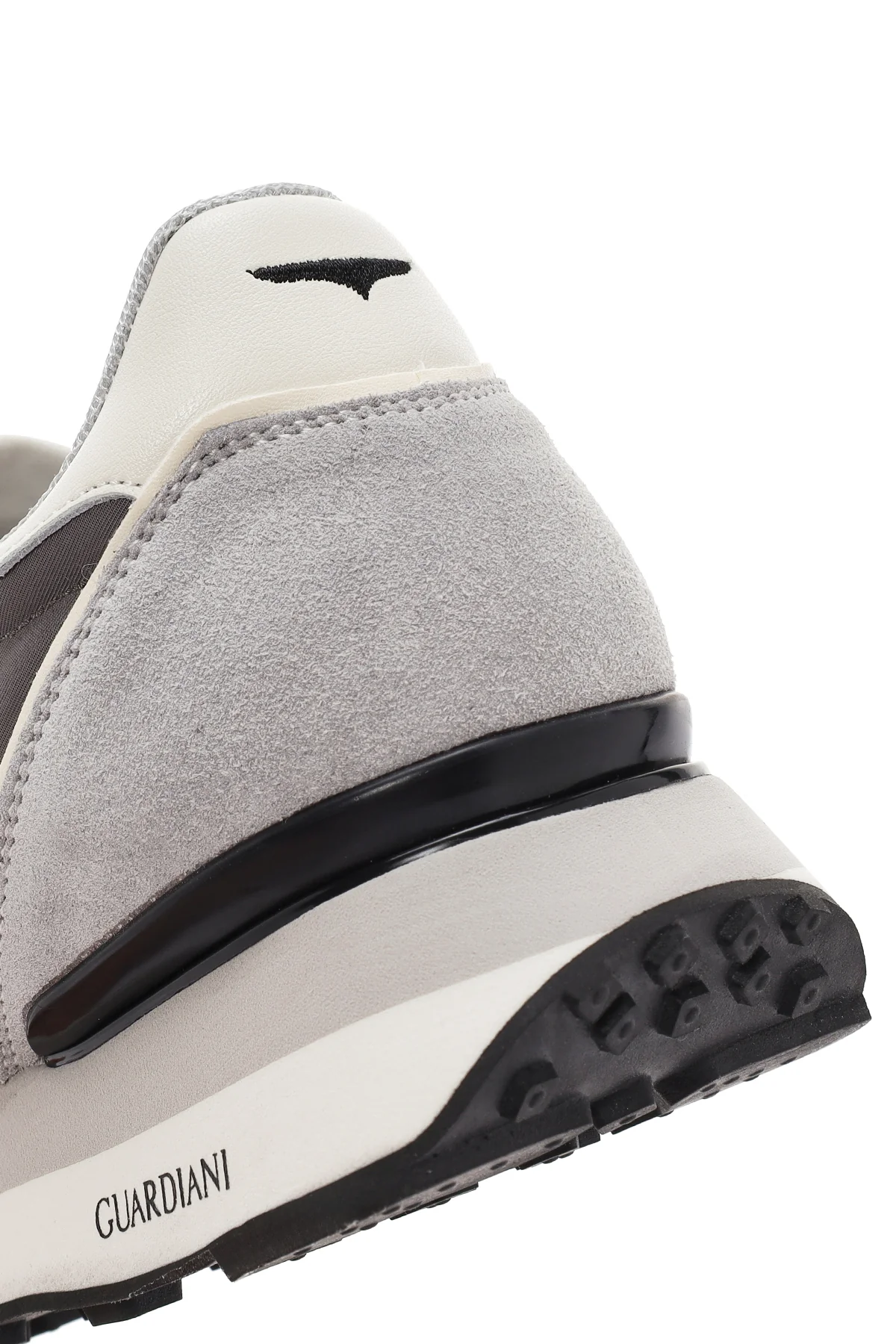 Alberto Guardiani Erkek Wen Kalın Tabanlı Gri Bağcıklı Deri Sneaker - Image 10