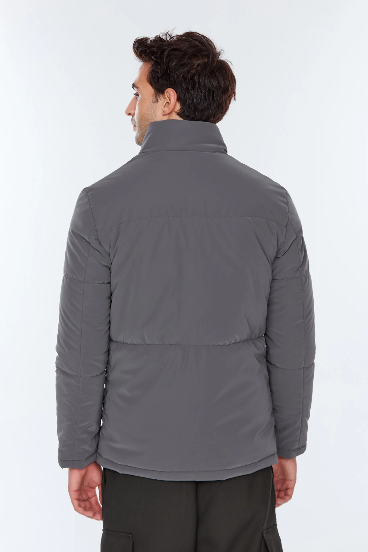 Berlin Erkek Gri Softwear Mont - Image 6