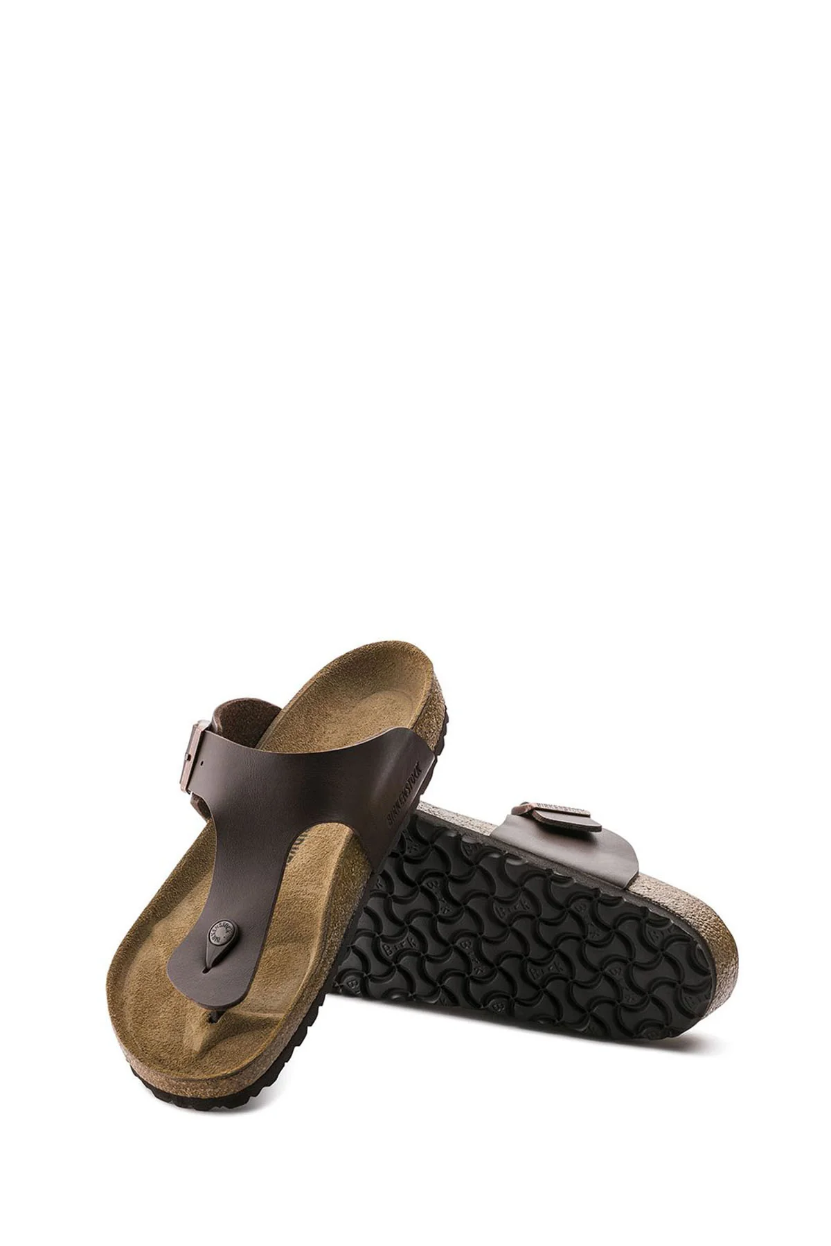Birkenstock Erkek Kahverengi Bırko-Flor Terlik - Image 2