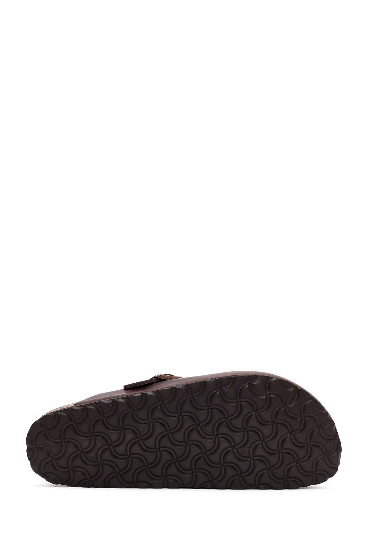 Birkenstock Erkek Kahverengi Boston Nubuk Deri Terlik - Image 4