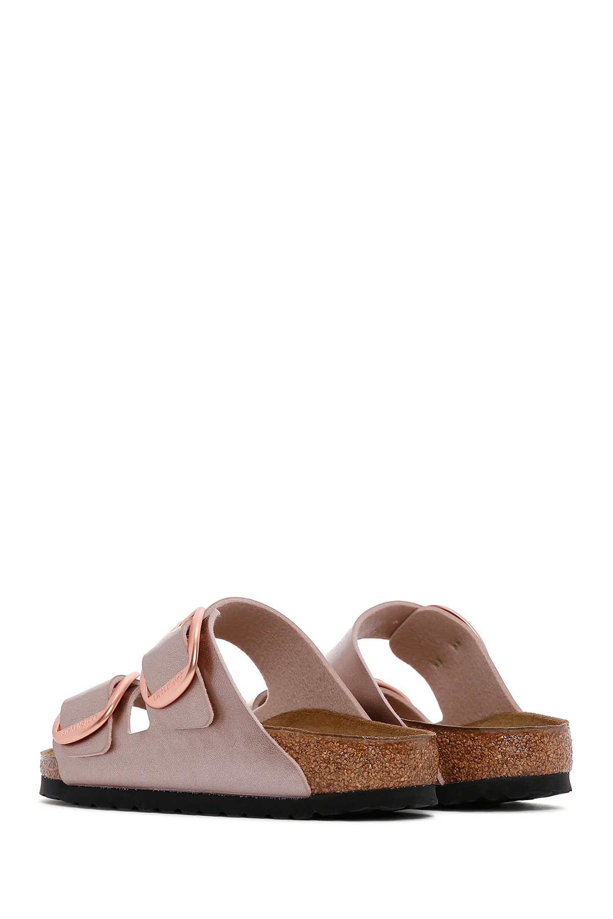 Birkenstock Kadın Bakır Deri Arizona BB Metallic Tokalı Terlik - Image 5