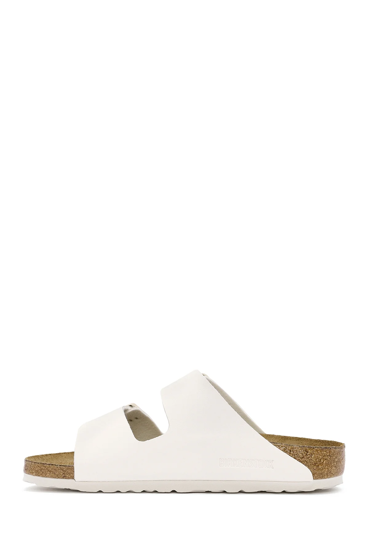Birkenstock Kadın Beyaz Arizona Bf Çift Bantlı Terlik - Image 2