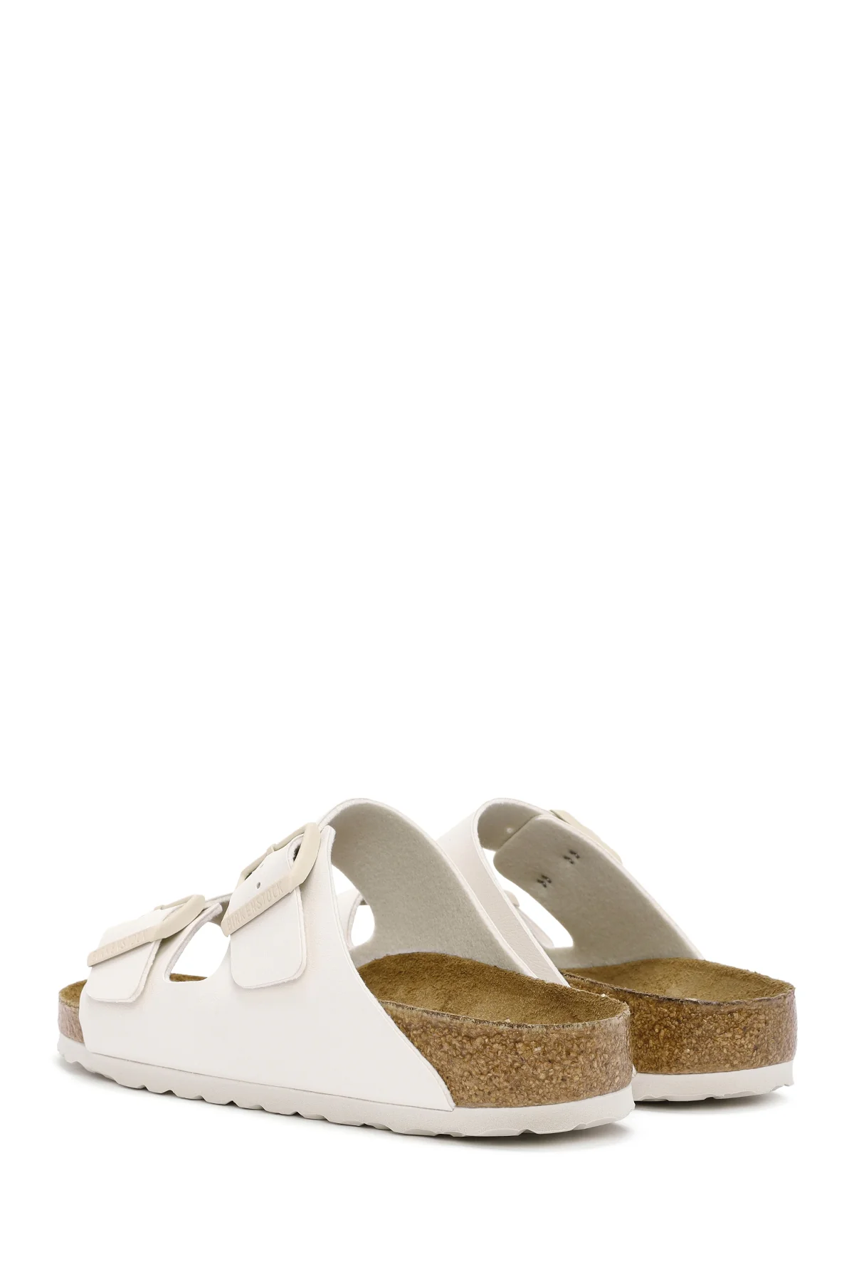 Birkenstock Kadın Beyaz Arizona Bf Çift Bantlı Terlik - Image 6