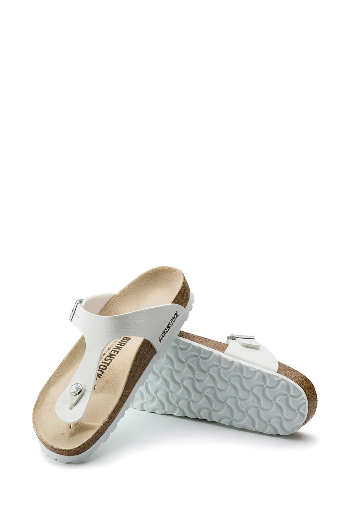 Birkenstock Kadın Beyaz Gizeh Bf Parmak Arası Terlik - Image 4