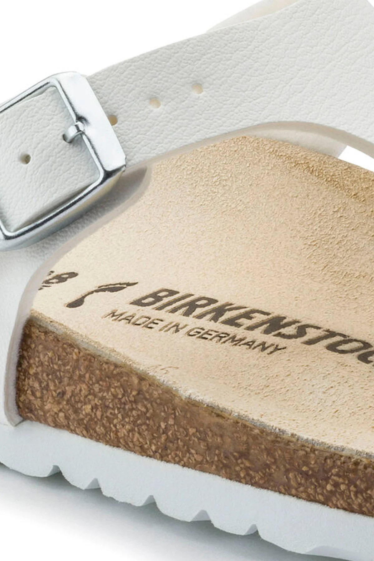 Birkenstock Kadın Beyaz Gizeh Bf Parmak Arası Terlik - Image 6