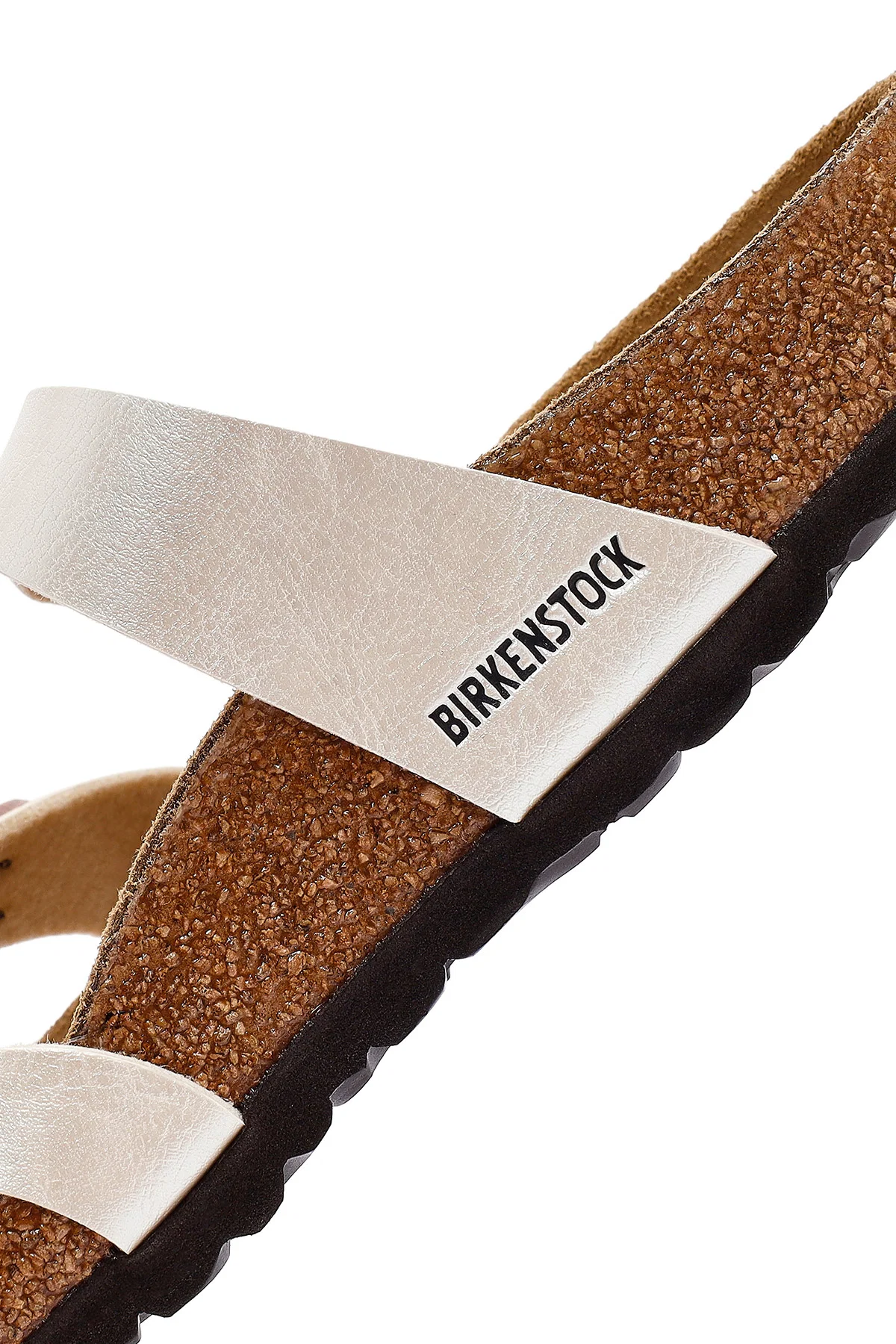Birkenstock Kadın Beyaz Mayari Graceful Tokalı Terlik - Image 9
