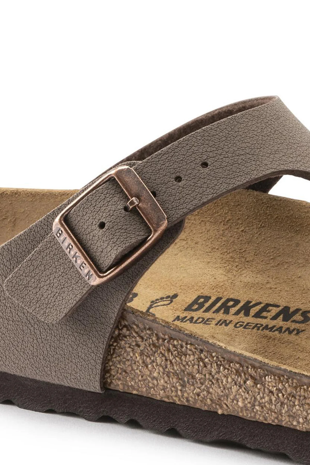 Birkenstock Kadın Kahverengi Bırko-Flor Nubuk Parmak Arası Terlik - Image 6