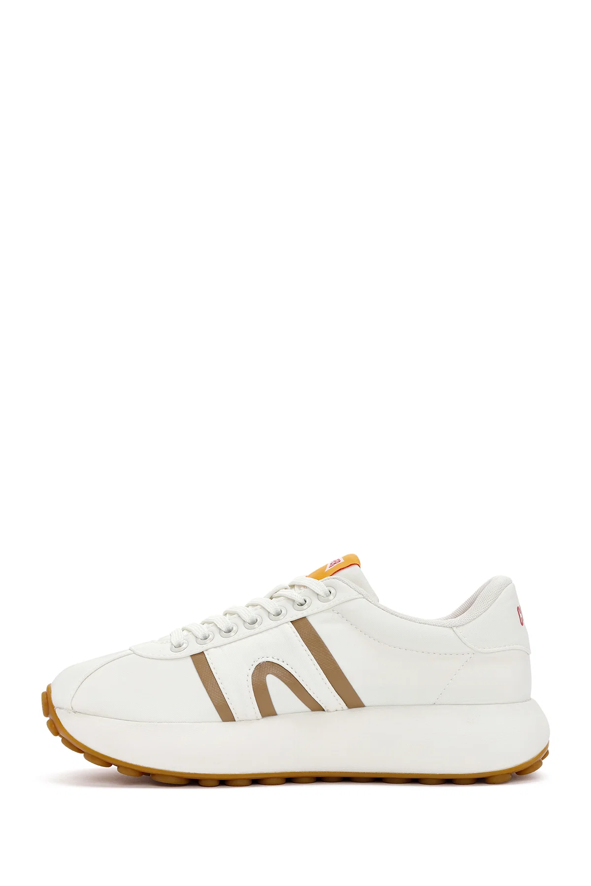 Camper Erkek Beyaz Pelotas Athens Bağcıklı Kumaş Sneaker - Image 2