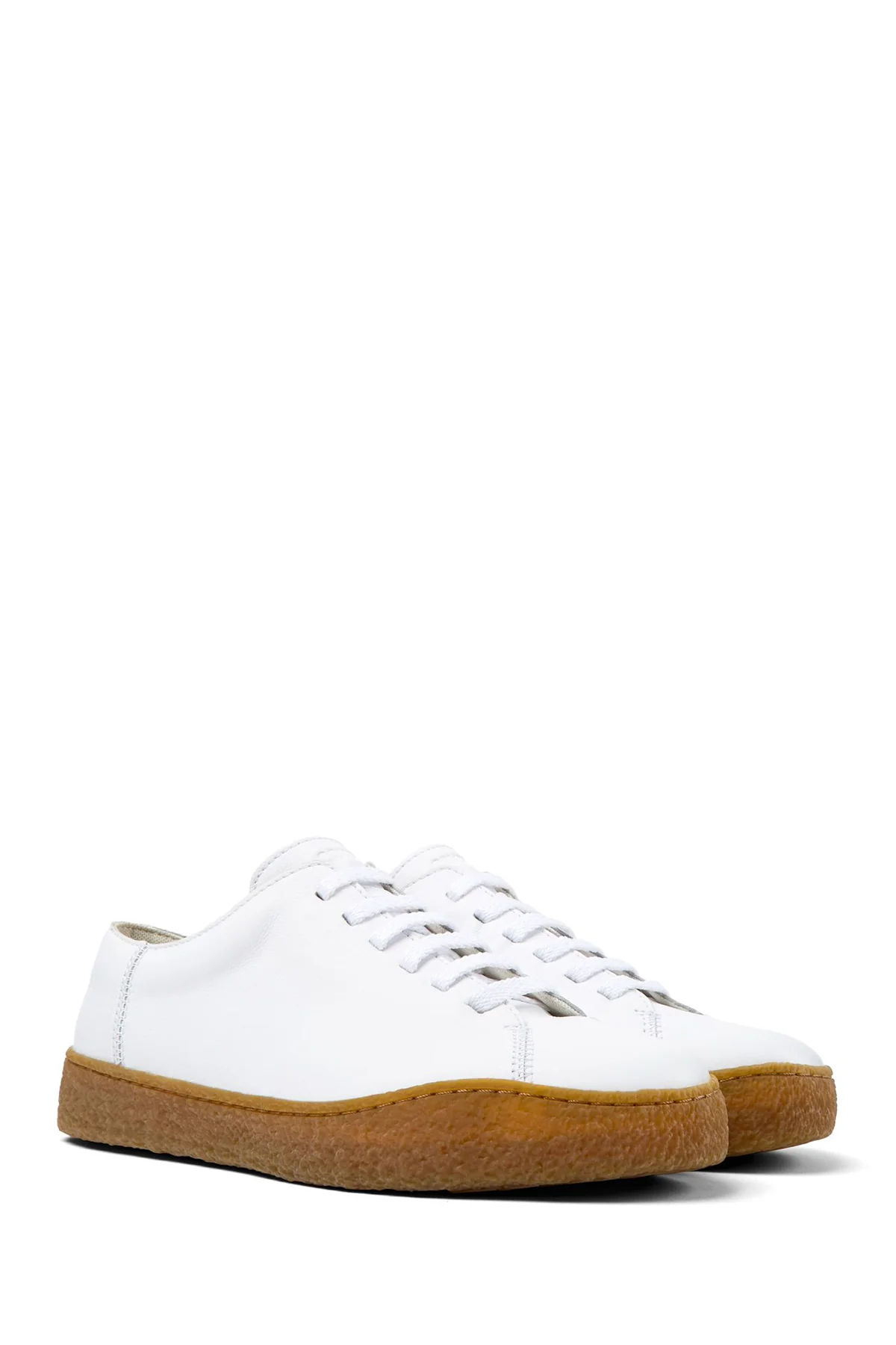 Camper Erkek Beyaz Peu Terreno Deri Sneaker - Image 2