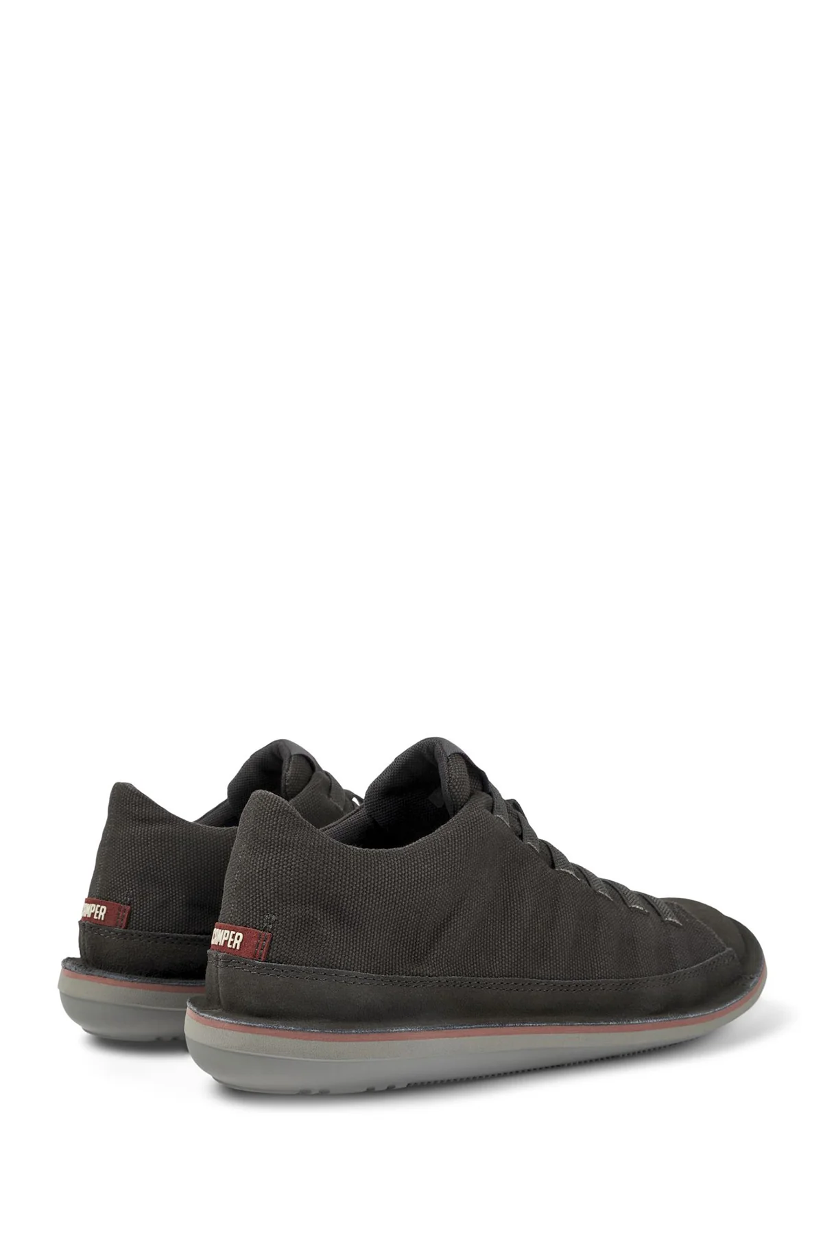 Camper Erkek Gri Beetle Nubuk Deri Sneaker - Image 3
