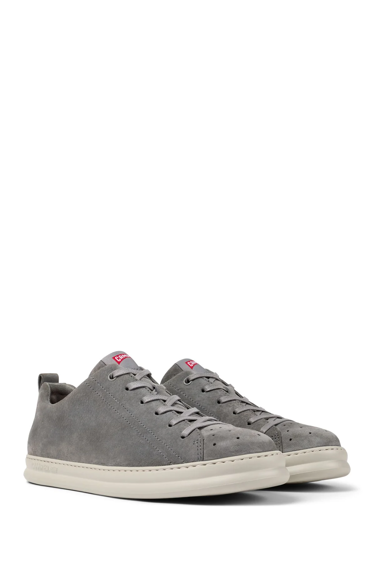 Camper Erkek Gri Runner Four Deri Sneaker - Image 2