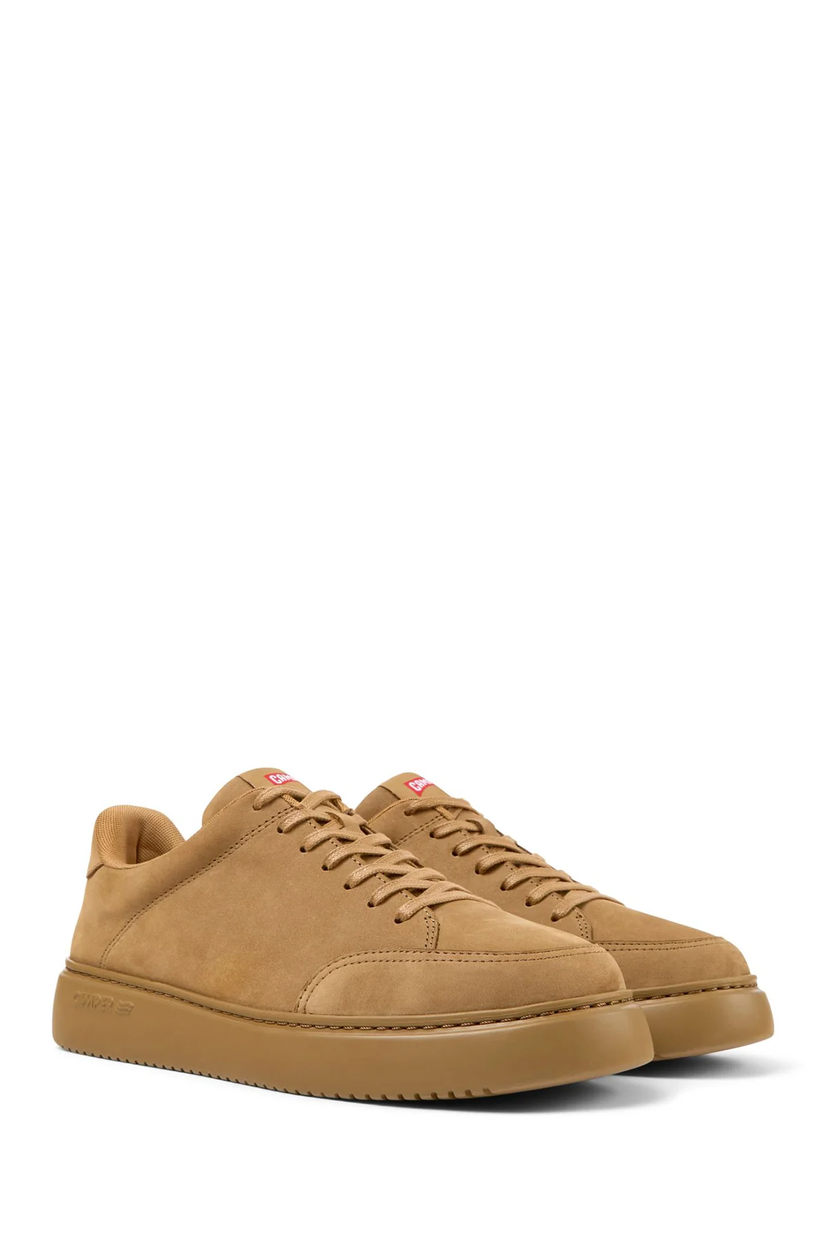 Camper Erkek Kahverengi Runner Deri Sneaker - Image 2