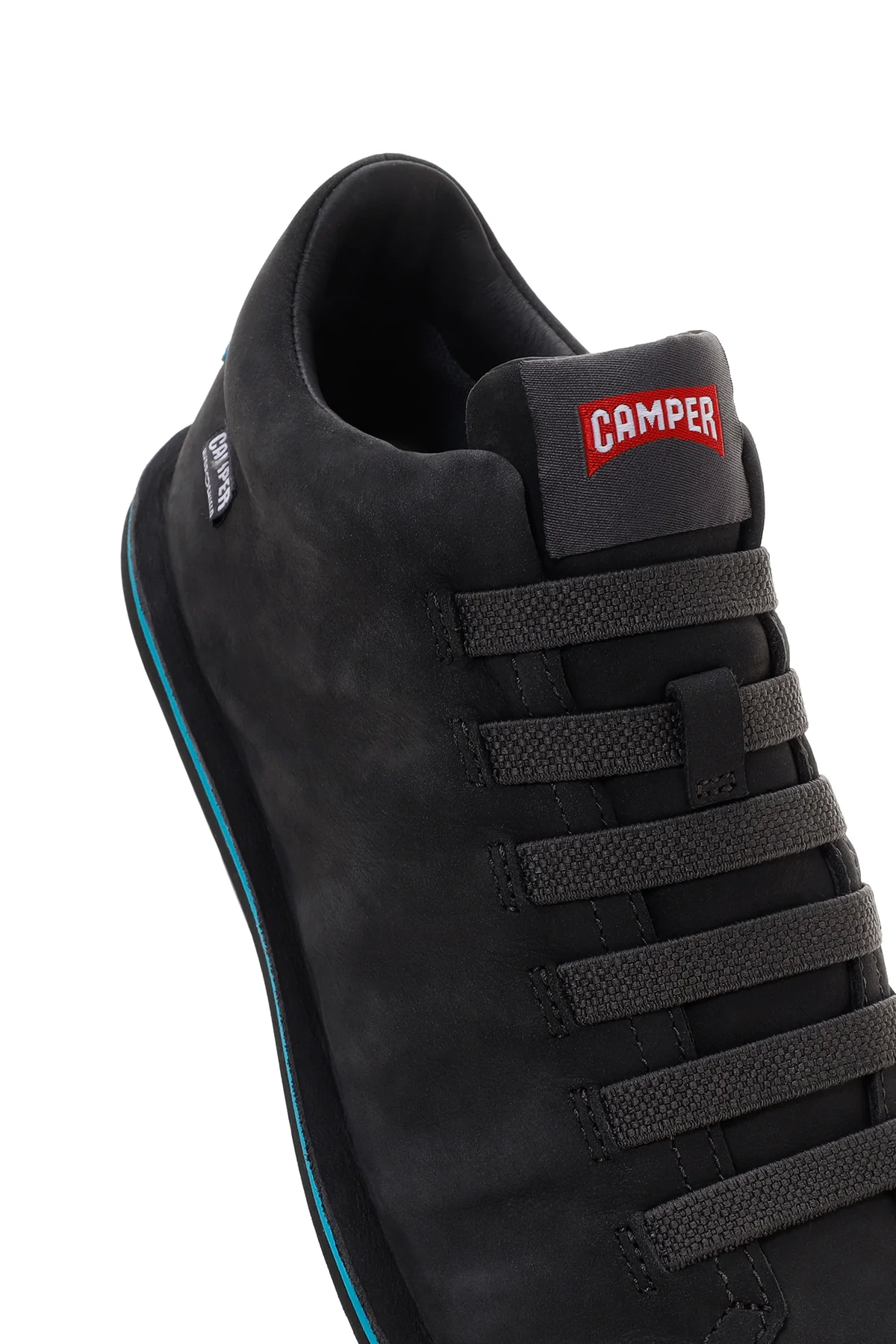 Camper Erkek Koyu Gri Beetle Hydroshield Deri Spor Ayakkabı - Image 11