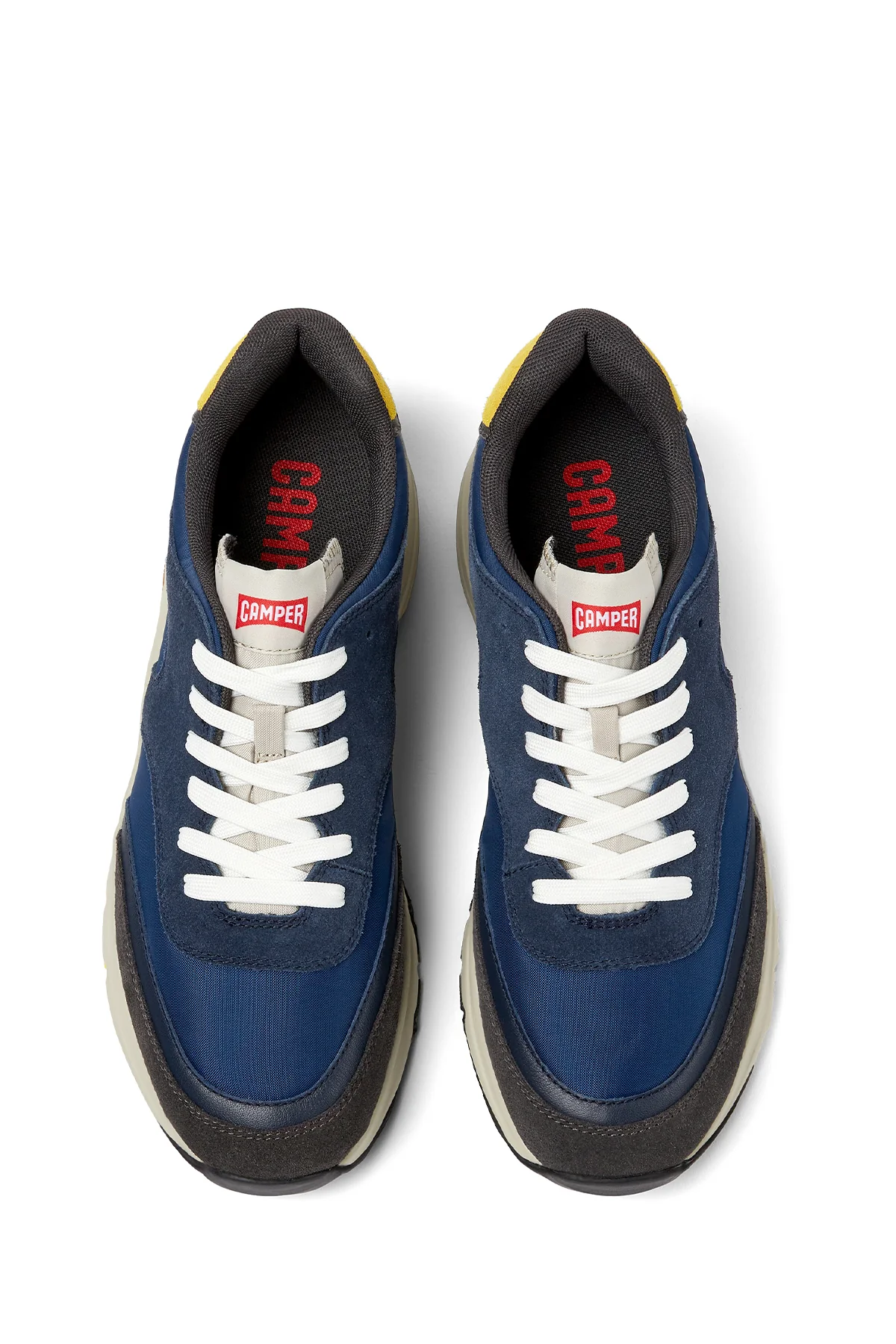 Camper Erkek Lacivert Drift Deri Sneaker - Image 4