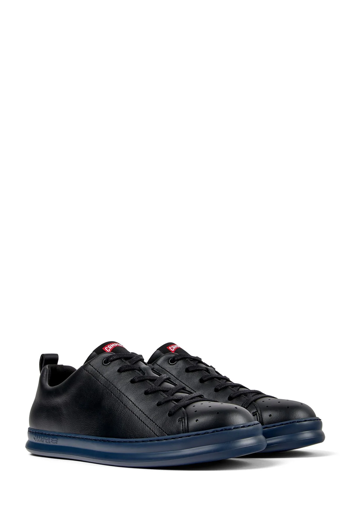 Camper Erkek Siyah Runner Four Deri Sneaker - Image 2