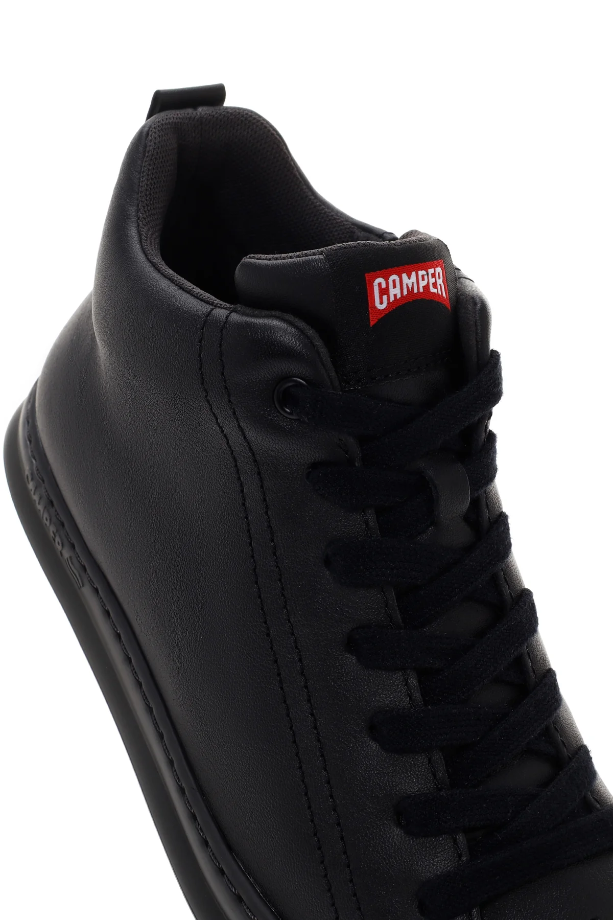 Camper Erkek Siyah Runner Four Deri Spor Bot - Image 11