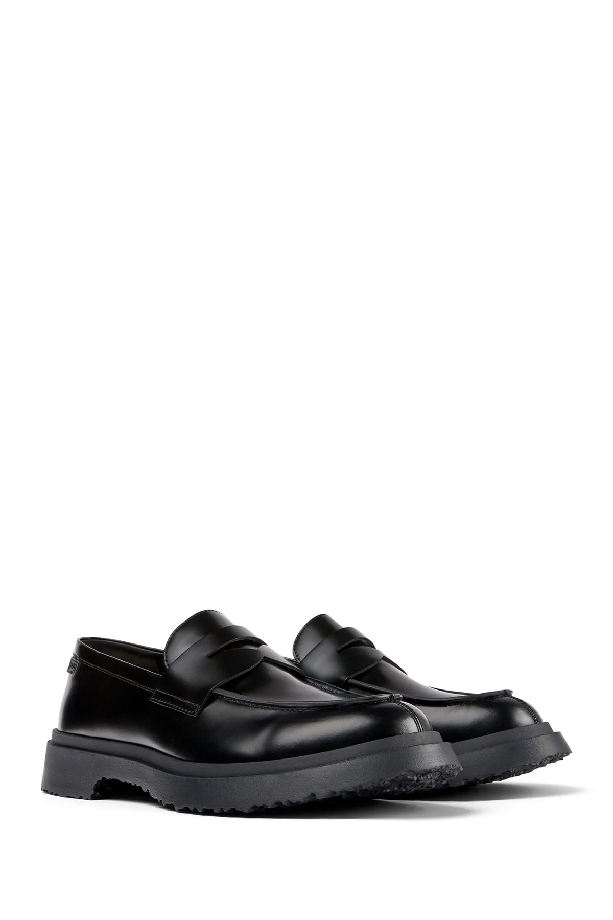 Camper Erkek Siyah Walden Deri Casual Loafer - Image 2