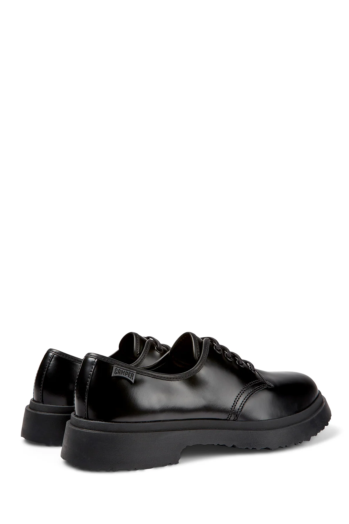 Camper Erkek Siyah Walden Deri Casual Loafer - Image 3