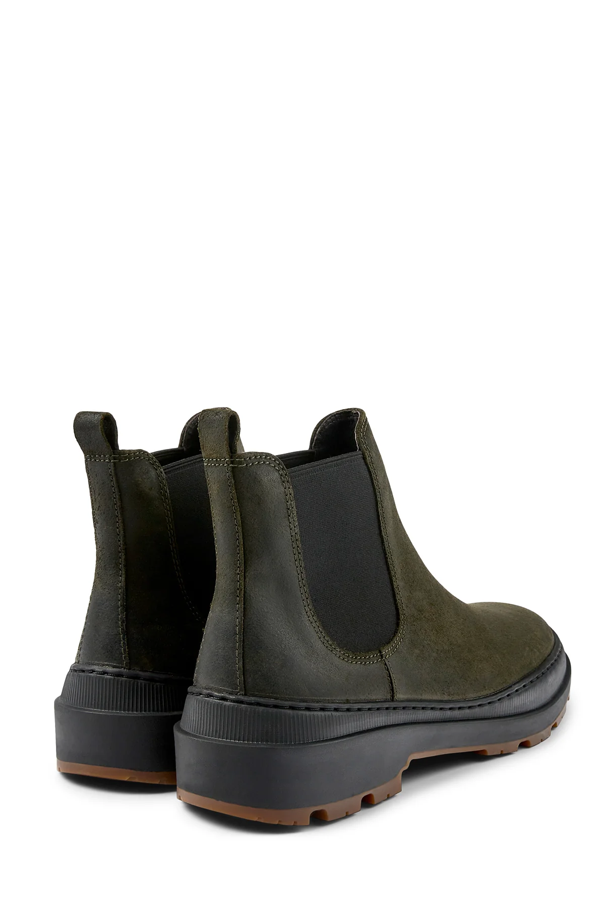 Camper Erkek Yeşil  Brutus Trek Deri Chelsea Bot - Image 3