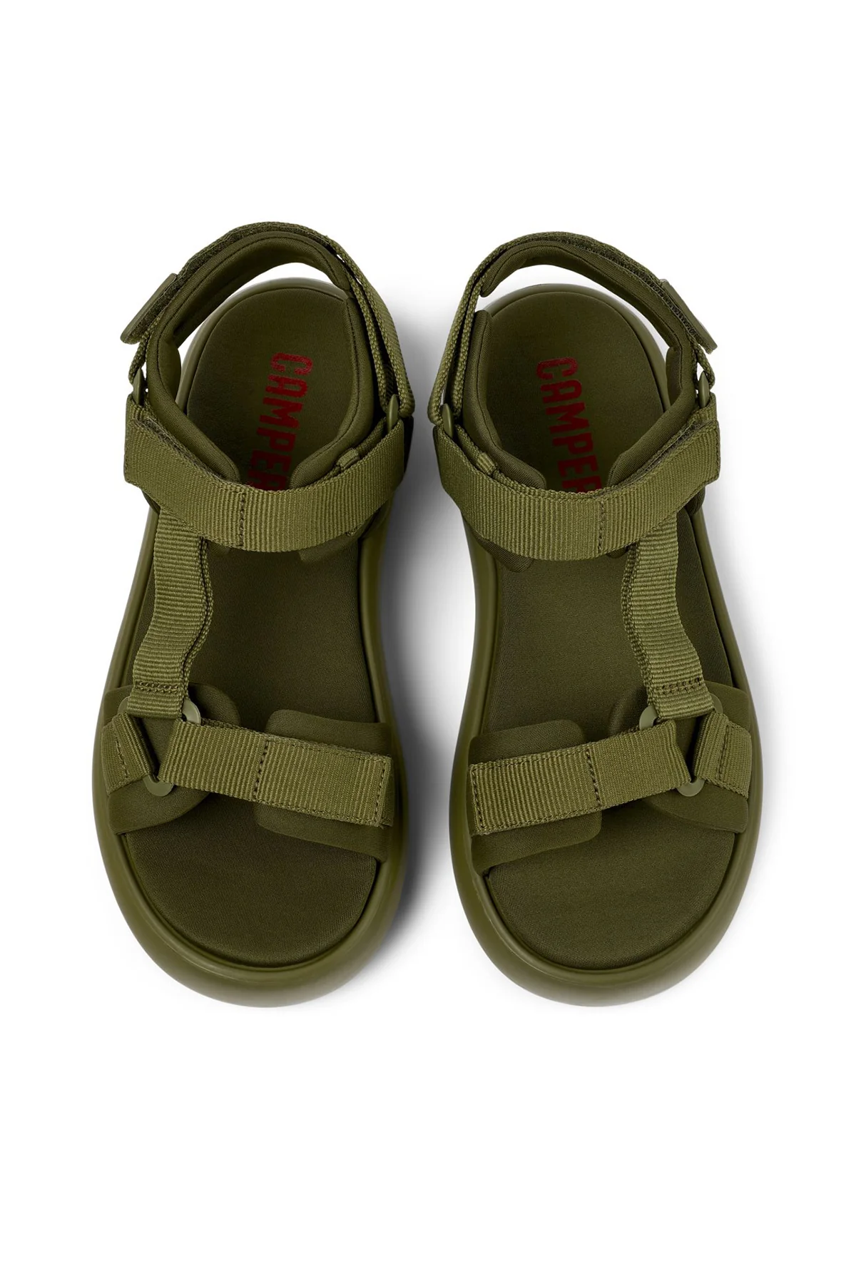Camper Erkek Yeşil Pelotas Flota Sandalet - Image 4
